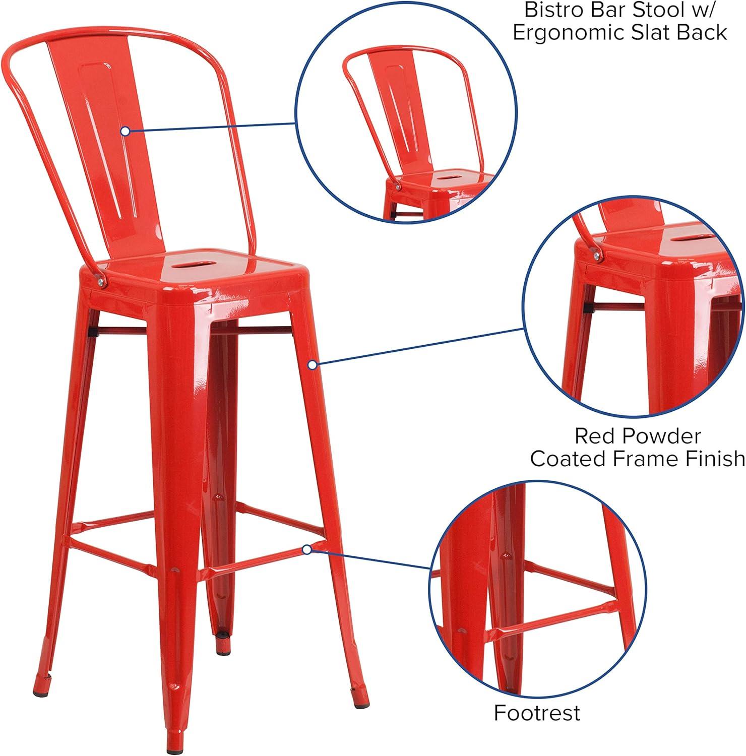 Metal Outdoor Stool