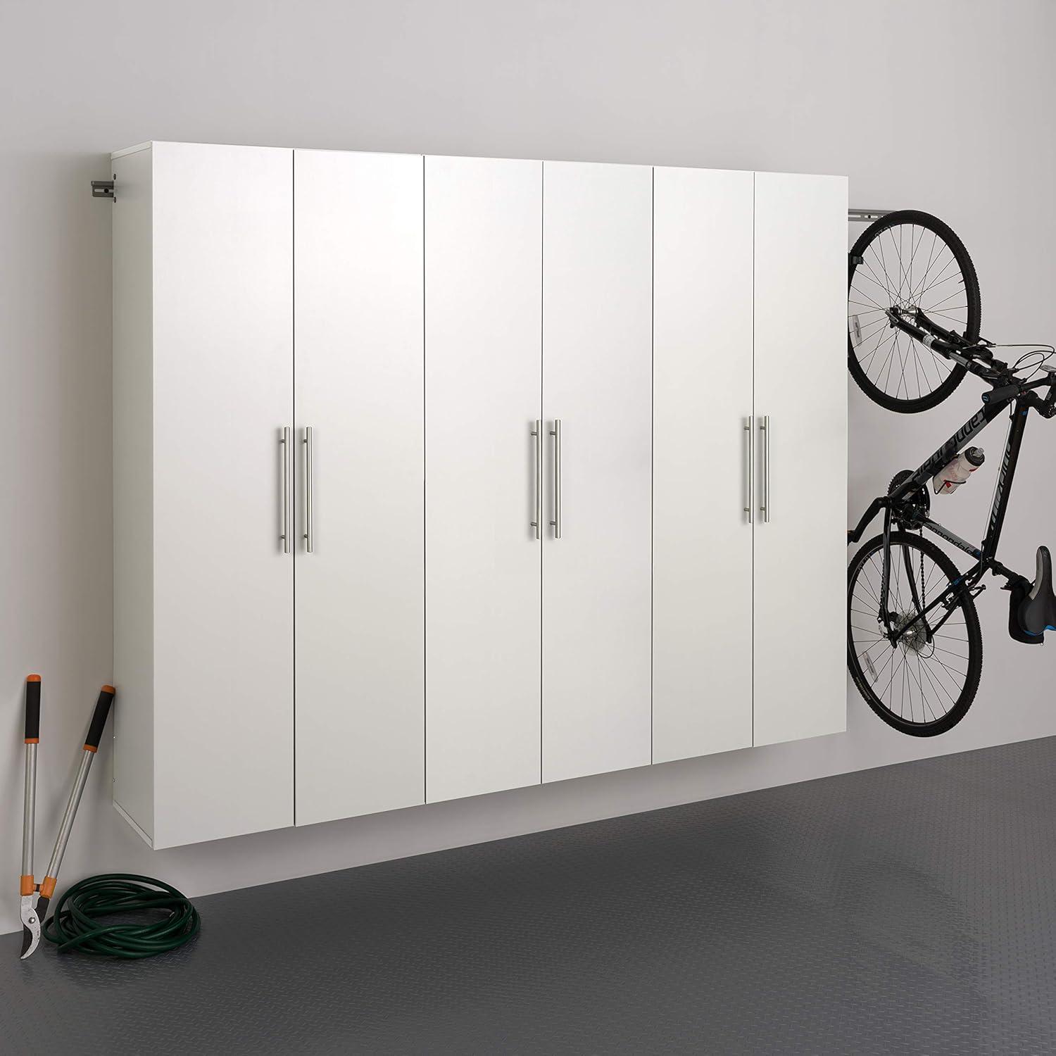 30" Hangups Large Storage Cabinet White - Prepac: Wall Mounted, Workshop & Office Organizer