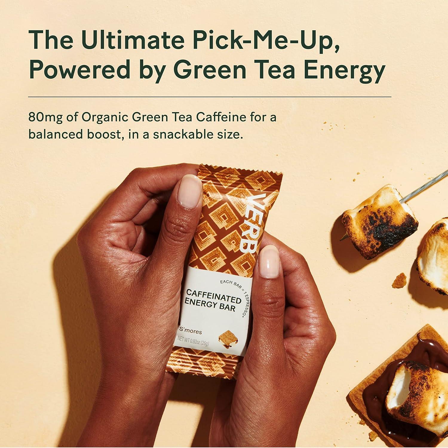 Verb S'mores Vegan Gluten-Free Caffeinated Energy Bars