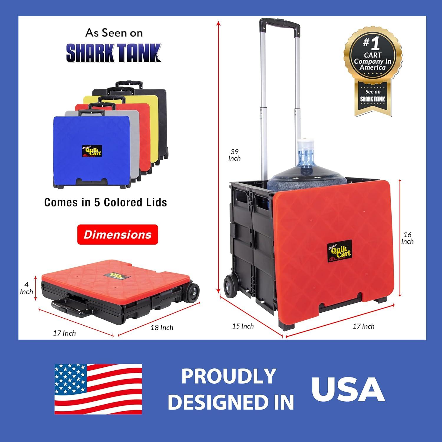 dbest products dbest products Quick Cart with Lid