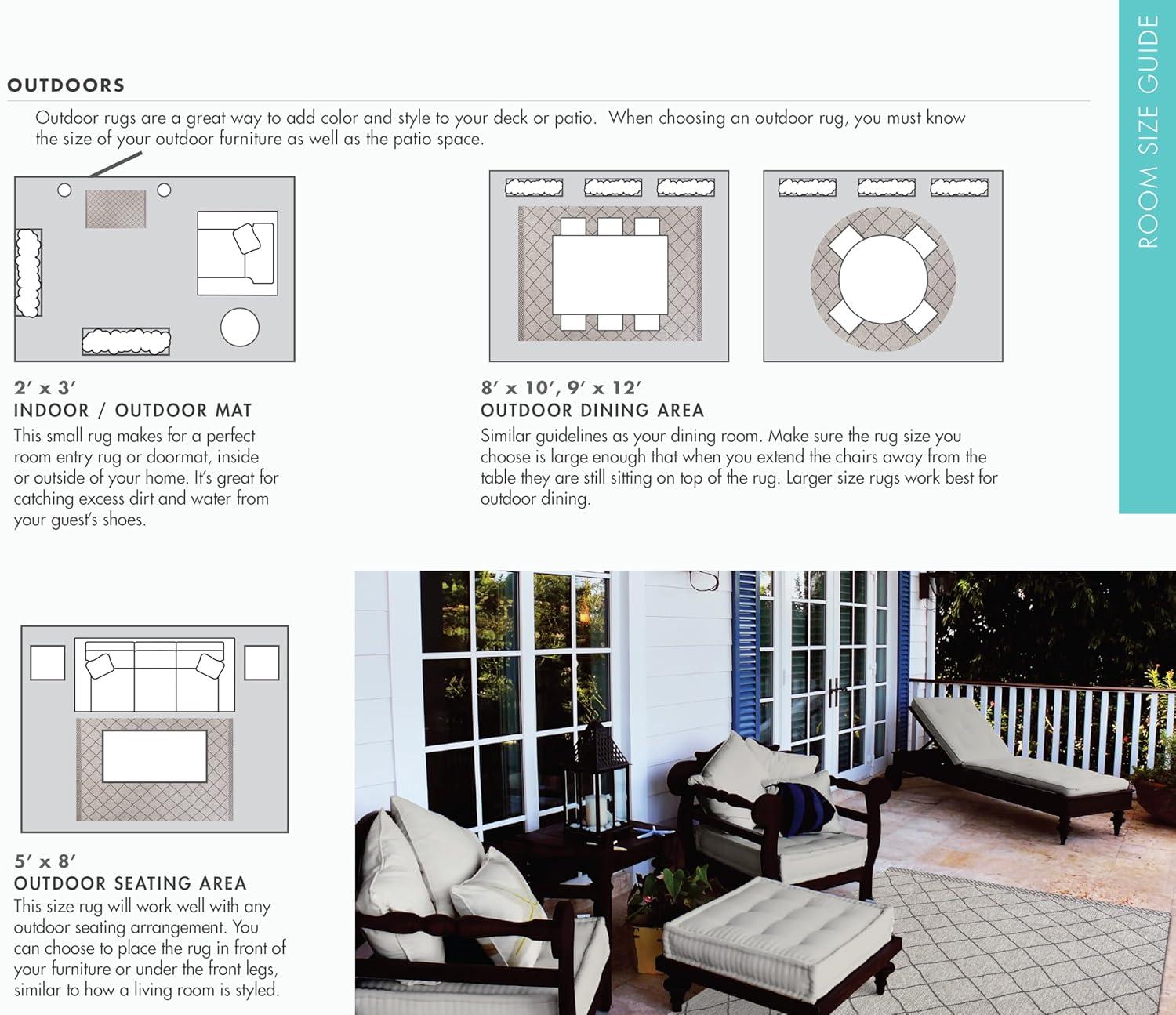 Libby Langdon Rug, 7' Square, Charcoal