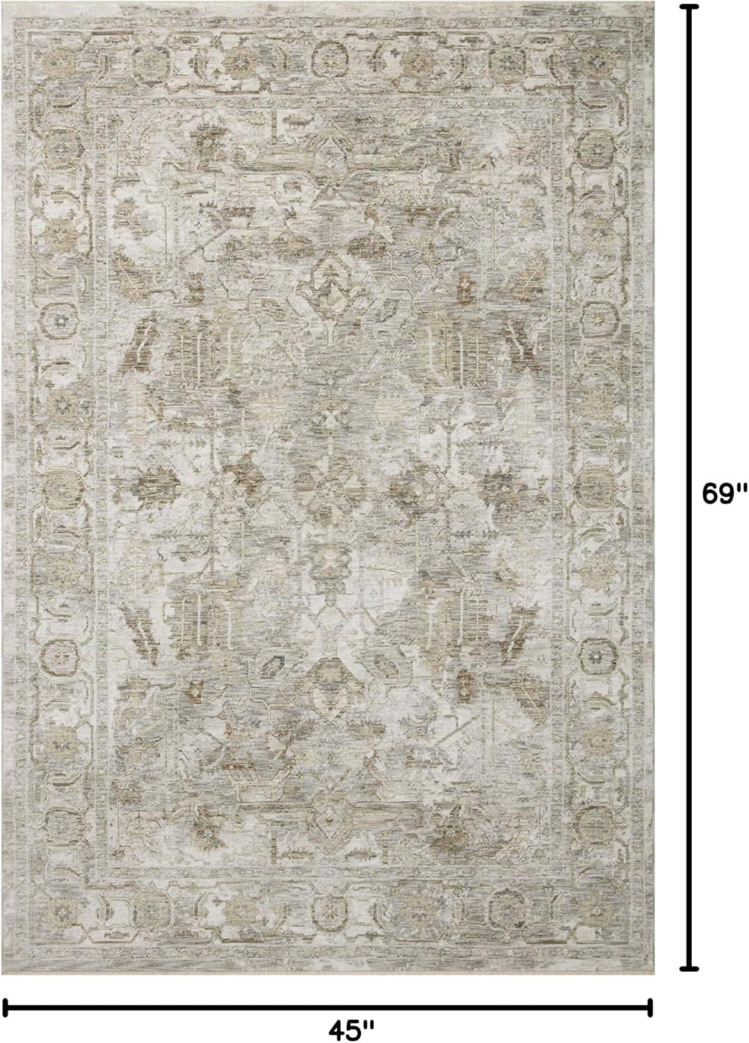 Amber Lewis x Loloi Honora Grey / Taupe Area Rug