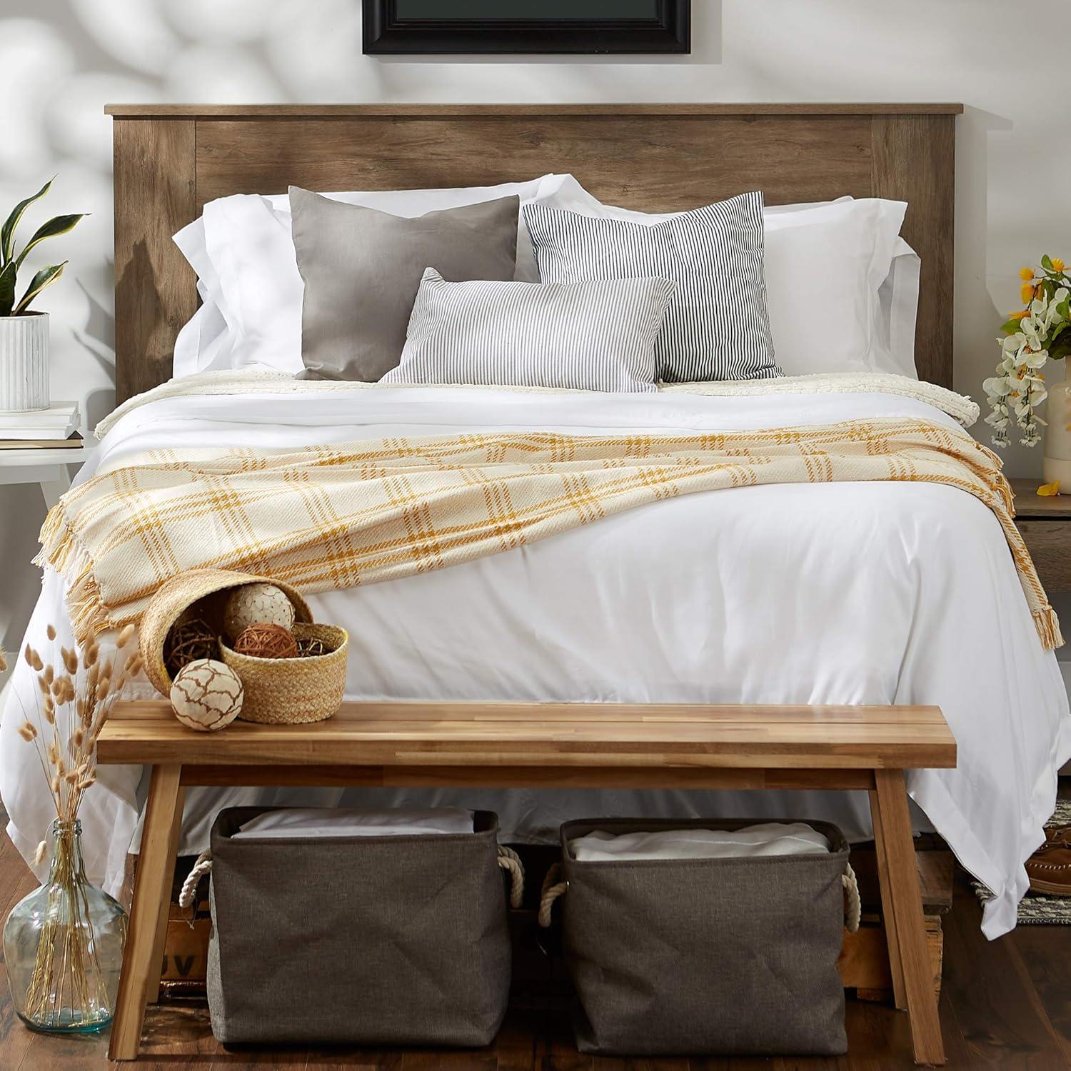 Design Imports Hand Woven Throw Blanket