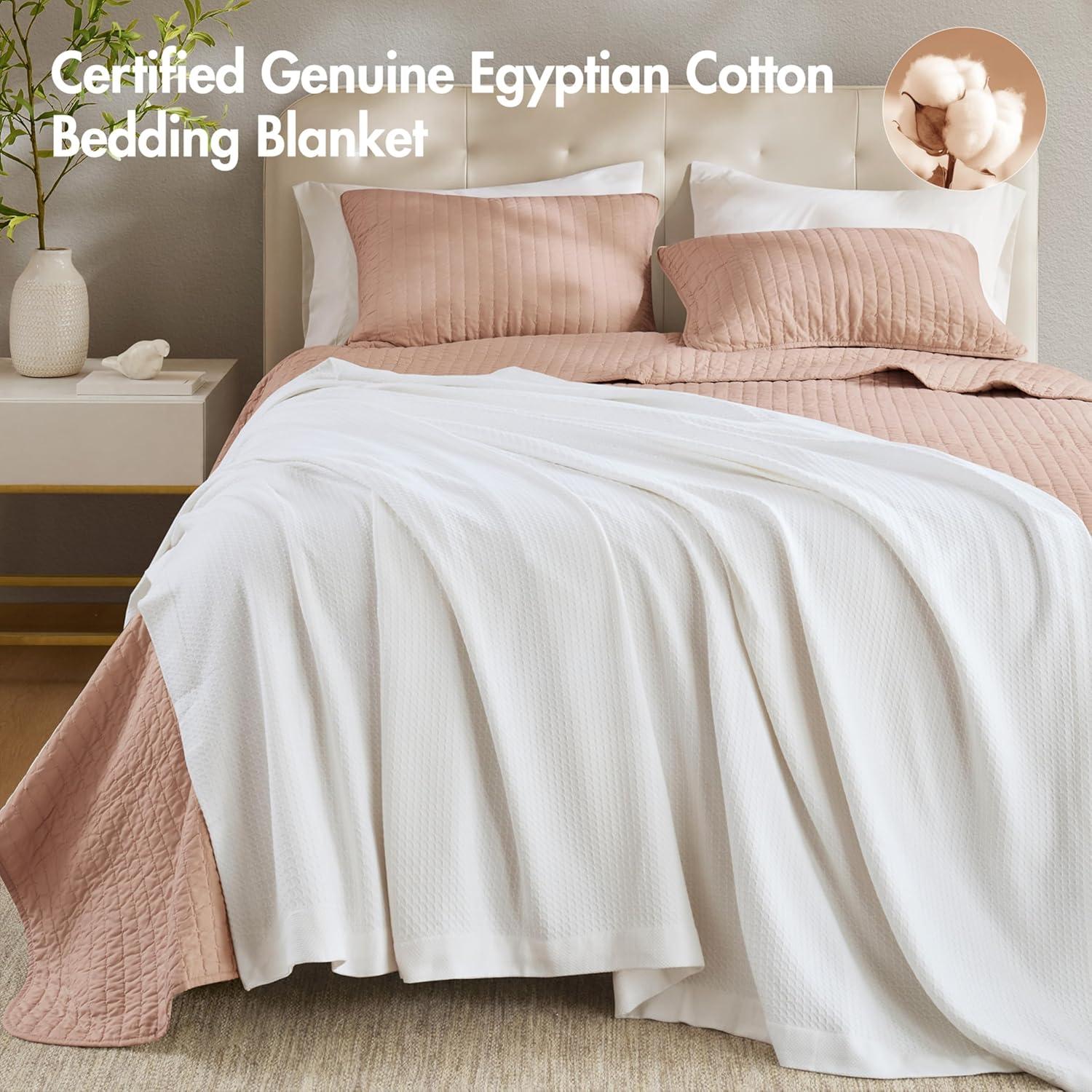 100% Certified Egyptian Cotton Blanket