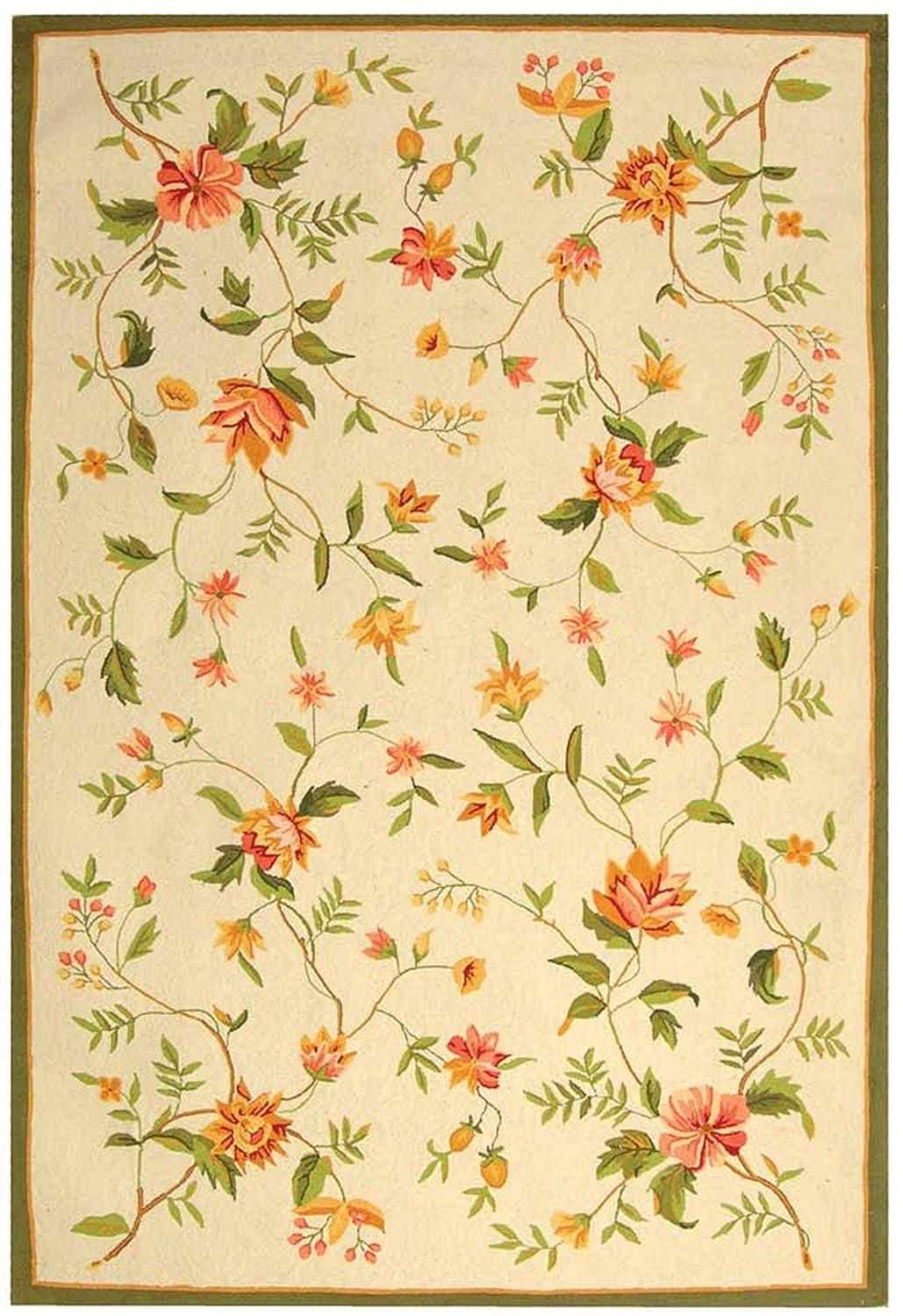 Chelsea HK263 Handmade Area Rug - 6'x9' - Ivory - Safavieh