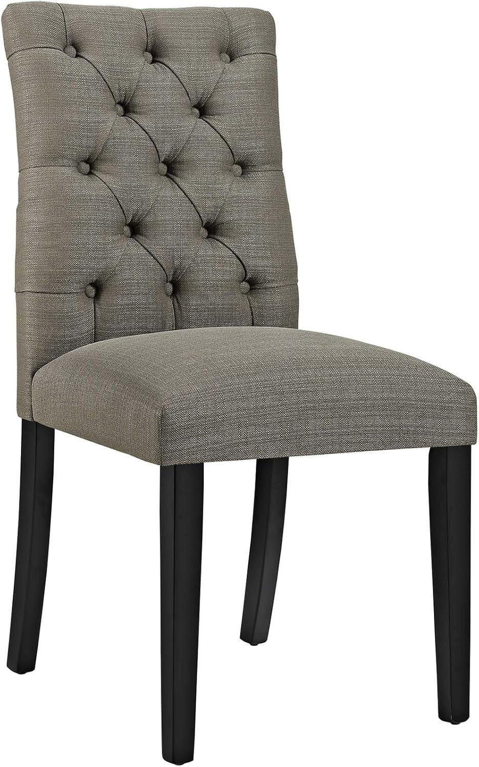 Modway Duchess Button Tufted Vegan Leather Dining Chair