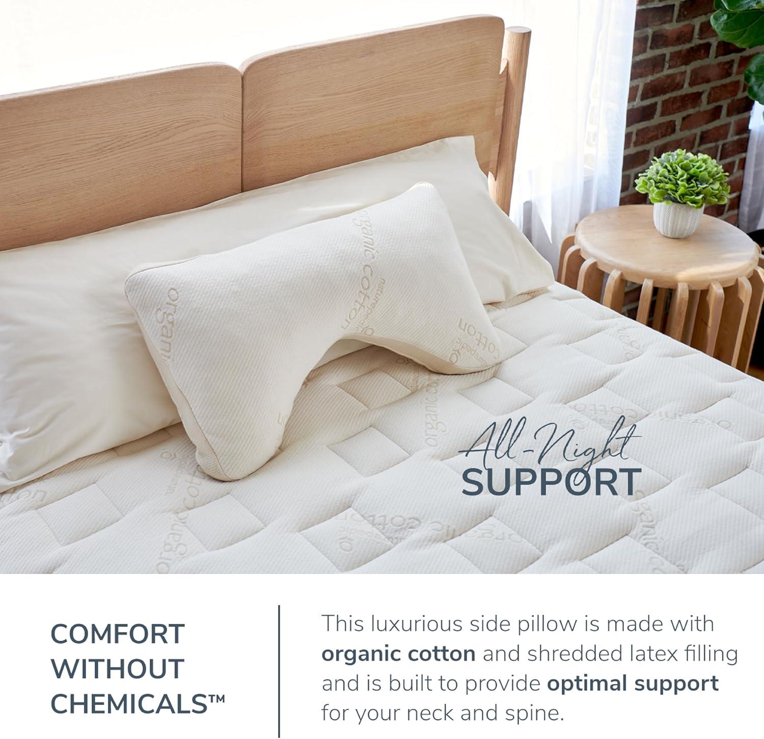 Naturepedic Organic Side Sleeper Pillow