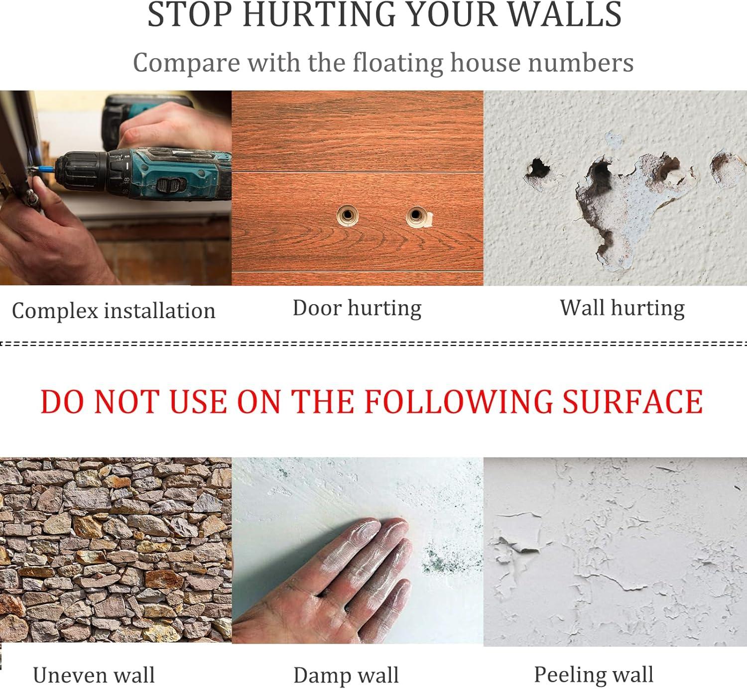 ModernStainlessHardware 6'' H Stainless Steel House Number