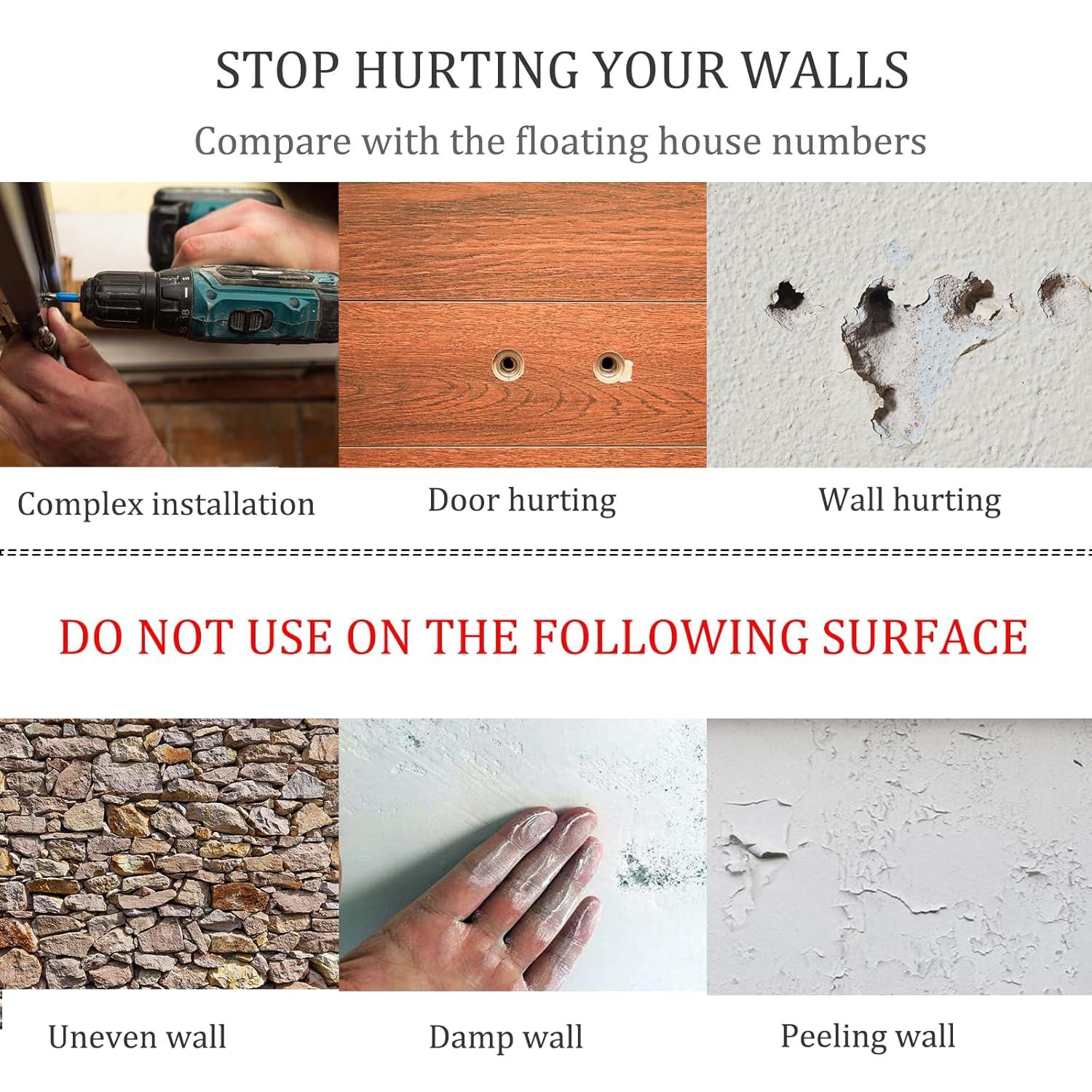 ModernStainlessHardware 6'' H Stainless Steel House Number