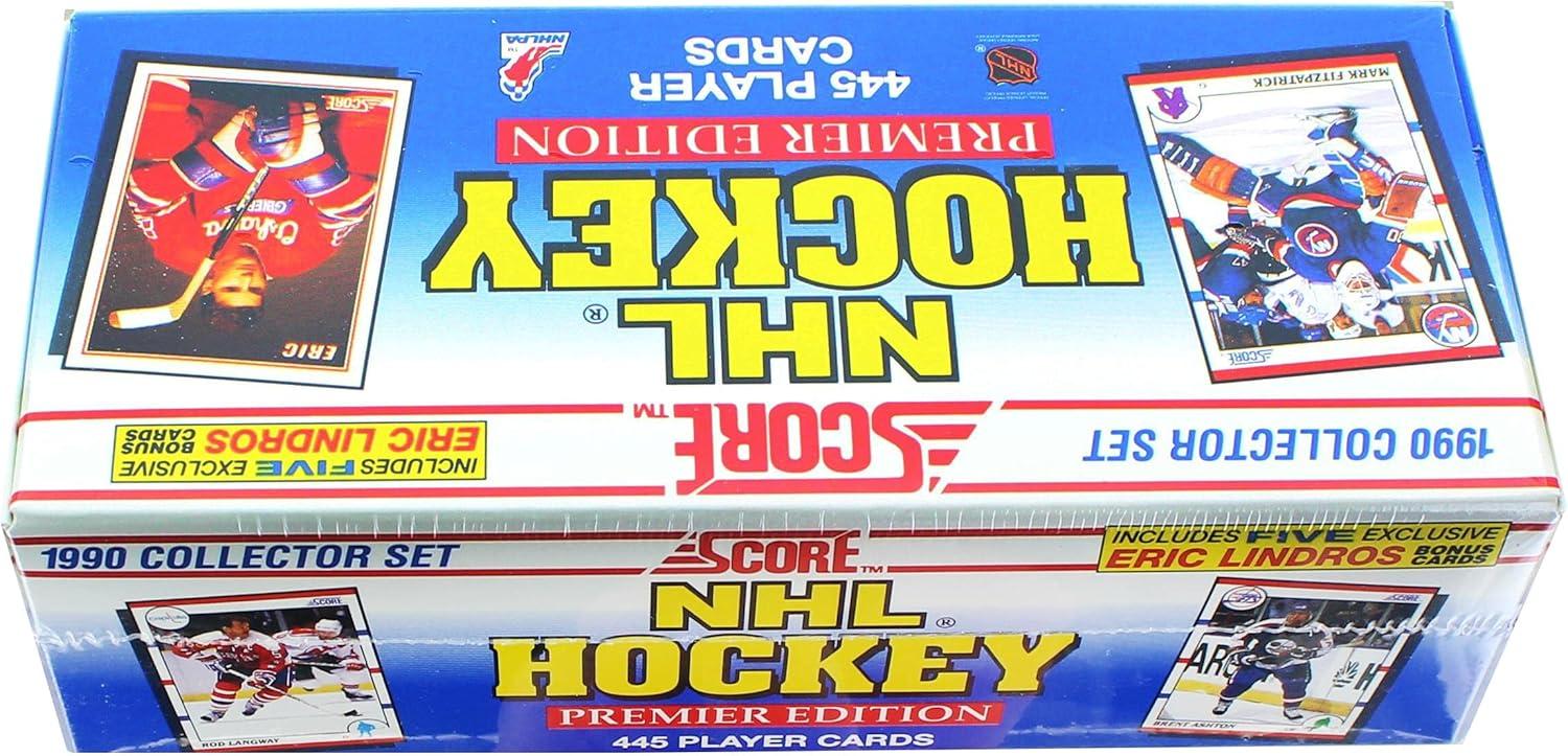 Score NHL 1990-91 Score Hockey Factory Set | 445 Cards