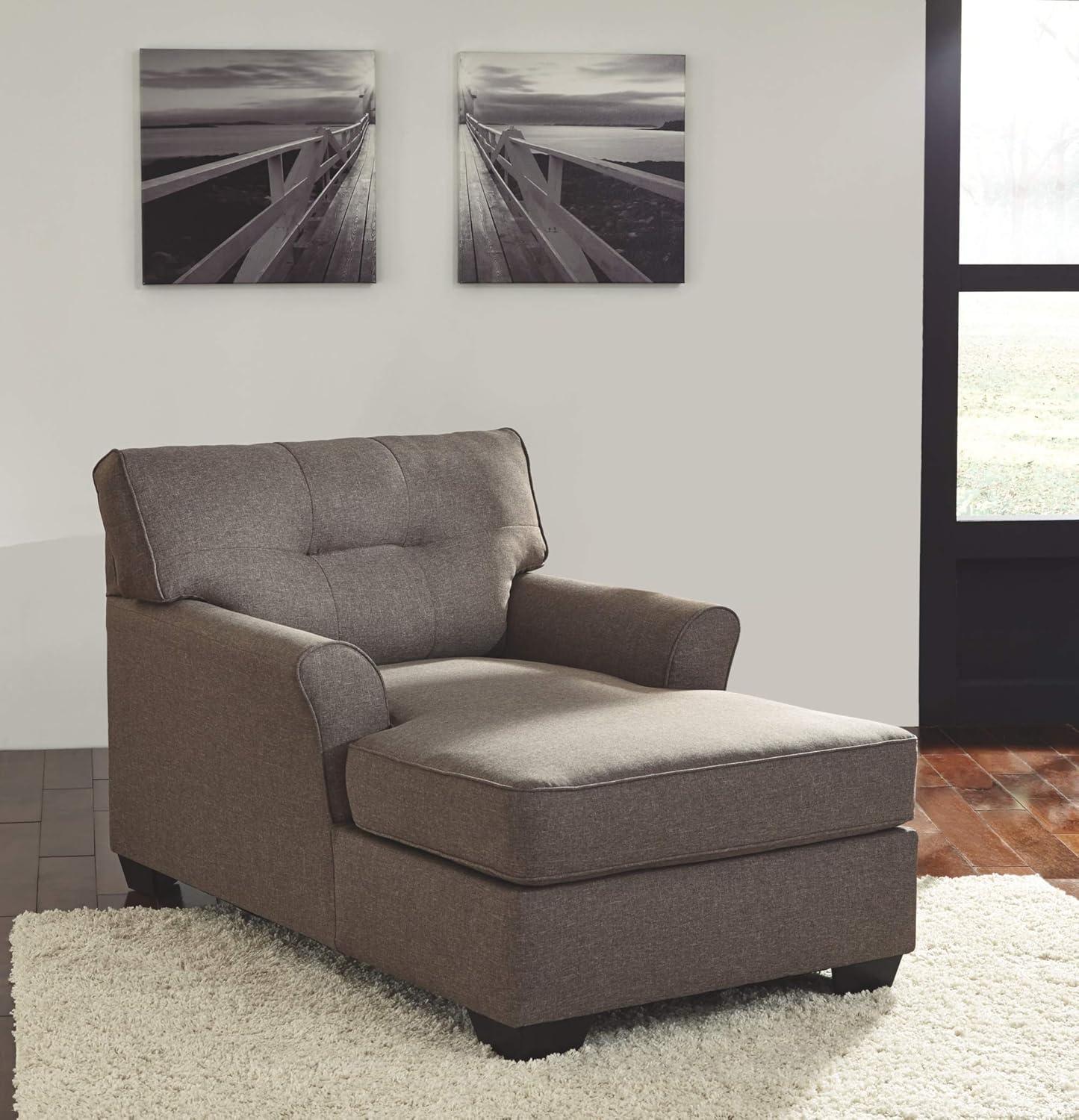 Ashley Furniture Tibbee Chaise in Slate