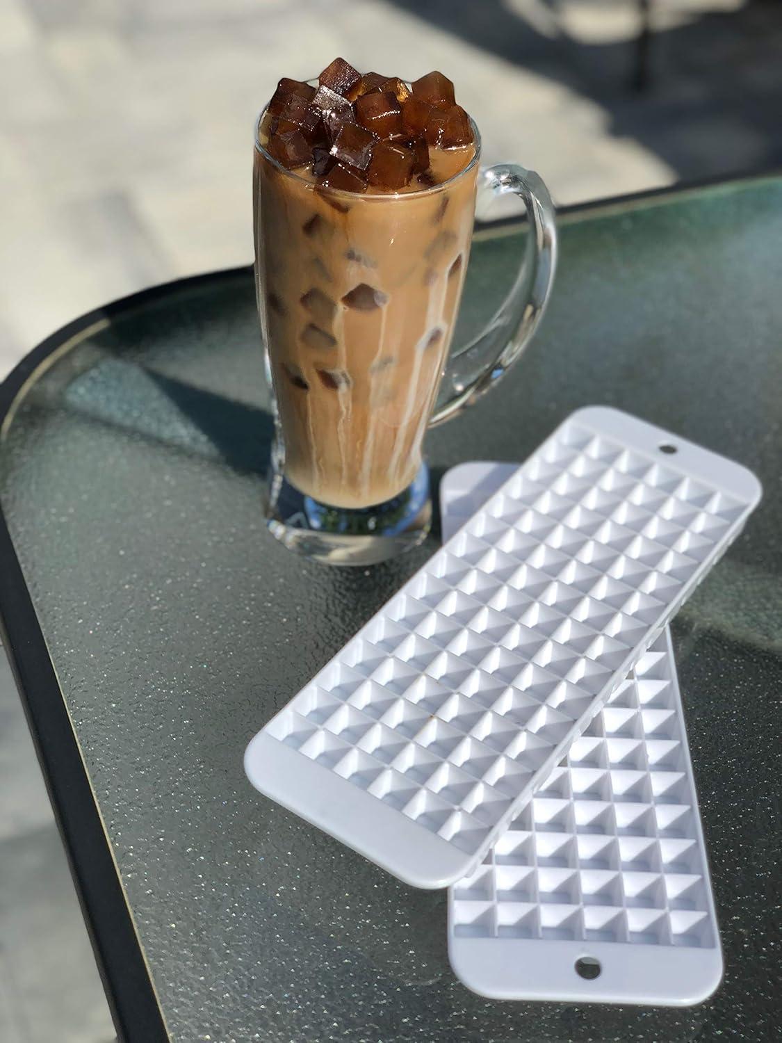 Better Houseware Cubette Ice Cube Trays, Set of 2 in White