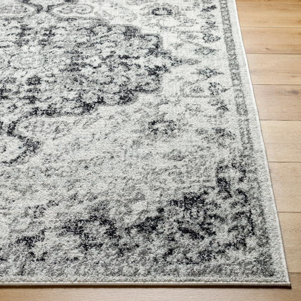 Livabliss 2'x3' Abby Traditional Rugs Cream: Stain & Fade-Resistant, Medium Pile, Indoor, Polypropylene