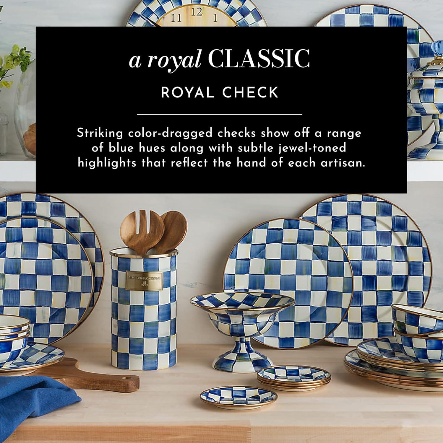 Royal Check® Flicker Pillar Candle