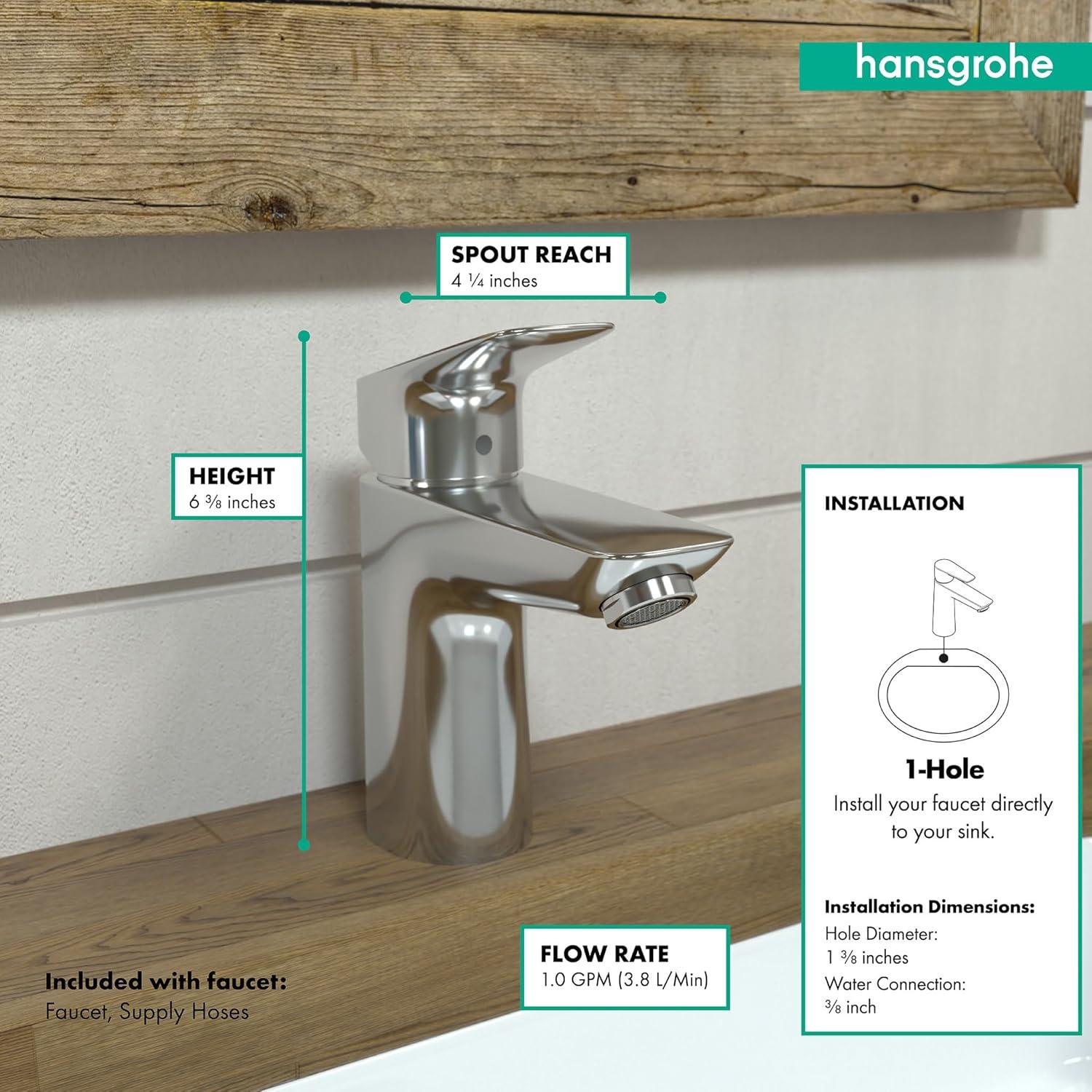 Logis Single Hole Bathroom Faucet