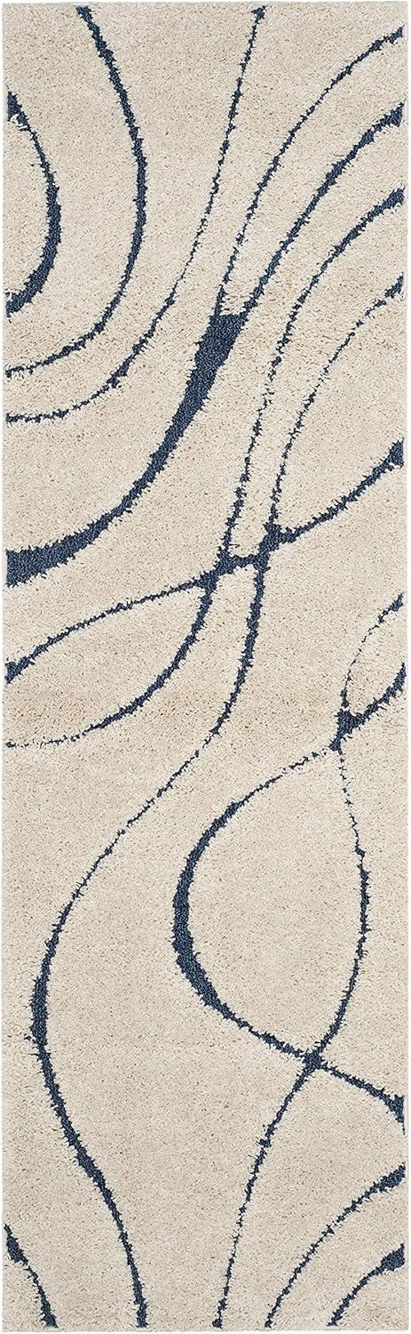 Florida Shag SG471 Power Loomed Rugs - Safavieh