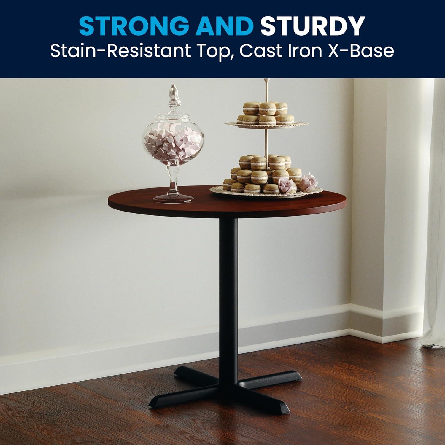 Flash Furniture 36" Round Multi-Purpose Conference Table - Meeting Table for Office