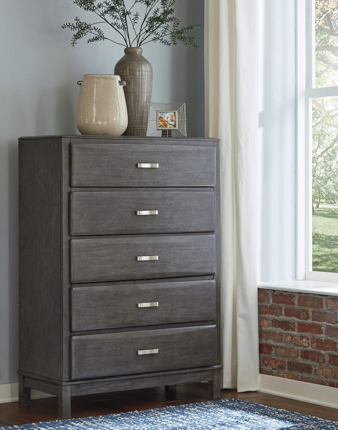 Gracie Oaks Kennon 36.5'' W 5 - Drawer Dresser