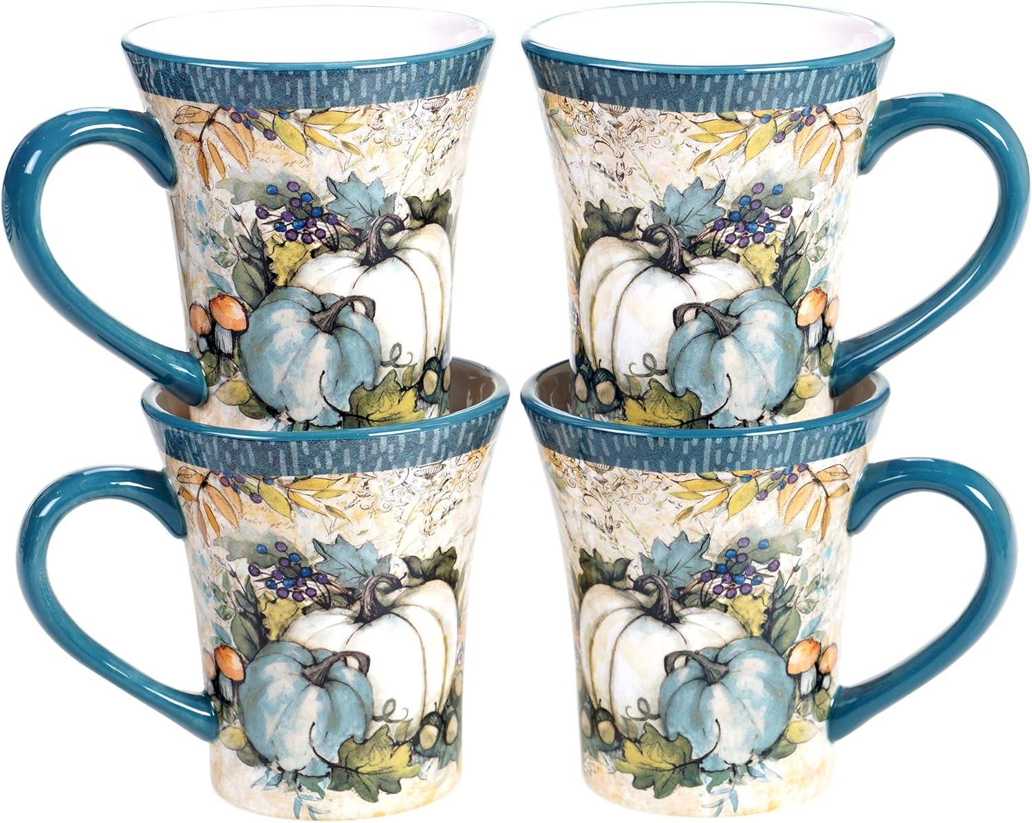 Certified International Certified International Harvest Gatherings Set Of 4 Mug (Set of 4)