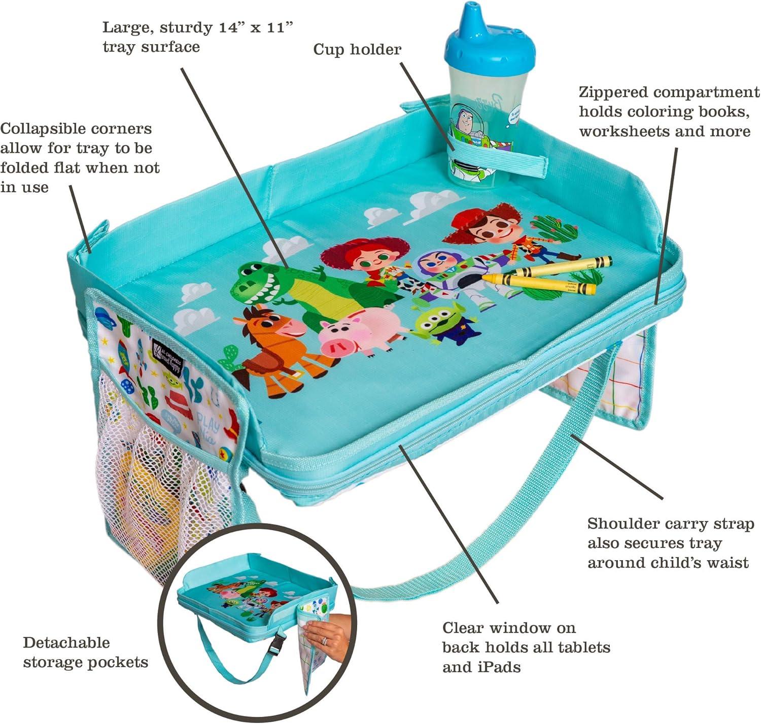 Disney Baby by J.L. Childress 3-in-1 Travel Tray & Tablet Holder - Toy Story