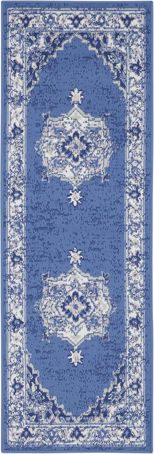 Nourison Whimsicle WHS03 Indoor only Area Rug - Navy 2' x 3'