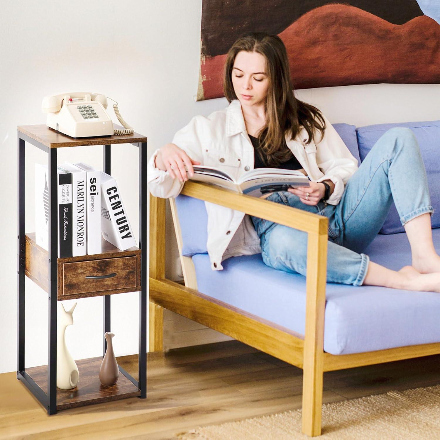 Square 2 Tier Plant Stand Indoor