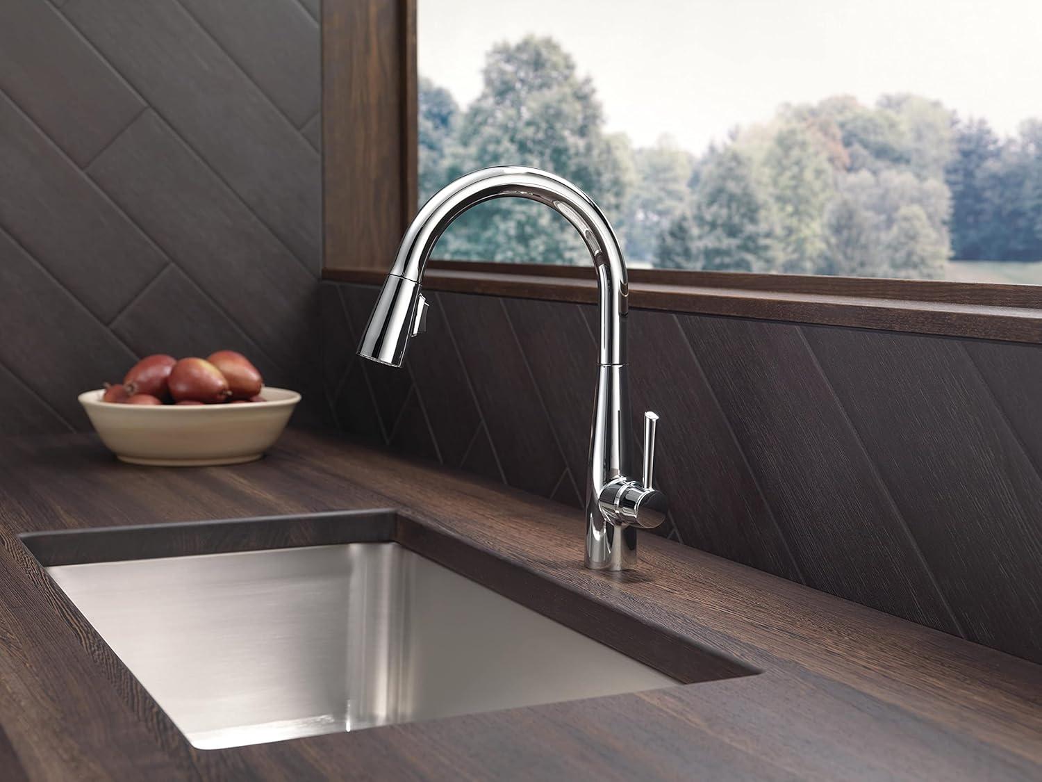 Essa Pull Down Single Handle Kitchen Faucet with MagnaTite® and Diamond Seal Technology