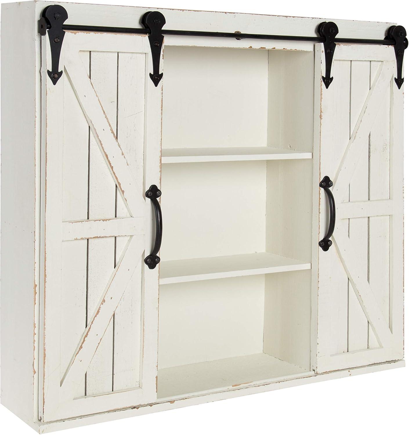 Wall Shelf Farmhouse - White