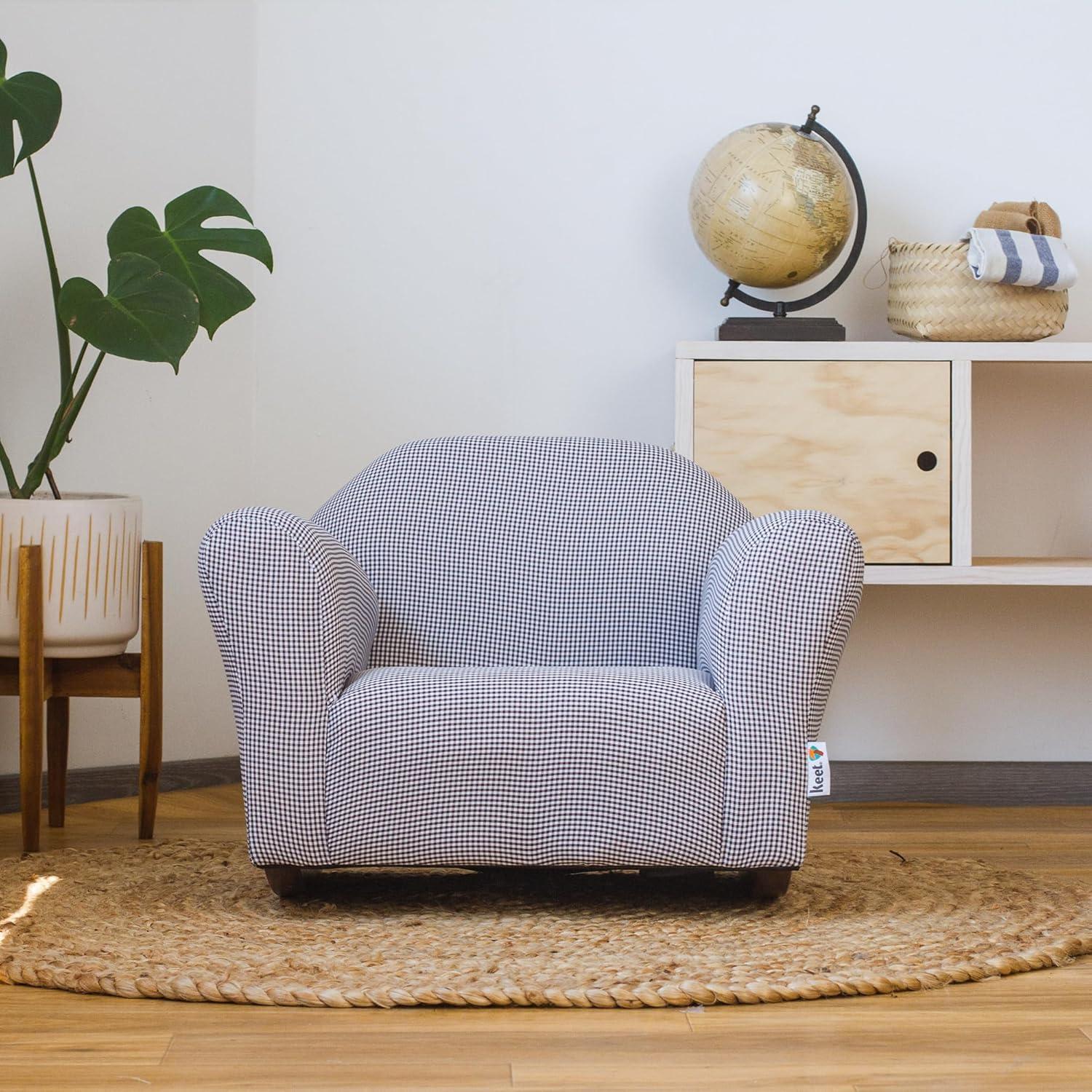 Keet Keet Roundy Rocking Chair Ghingham Brown