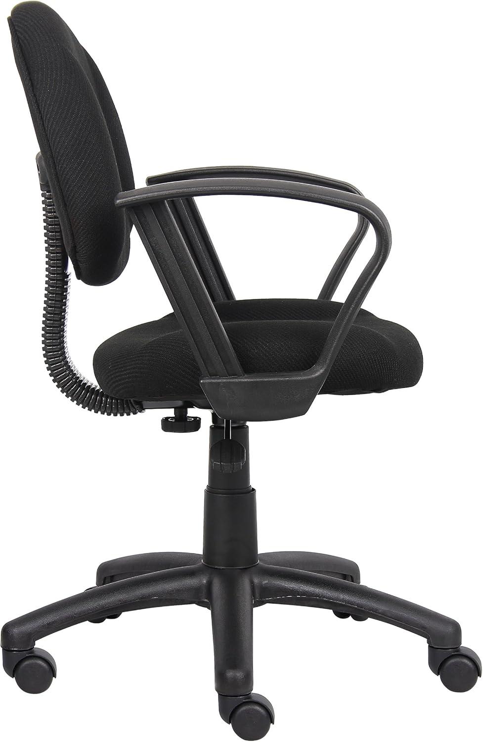 Deluxe Posture Chair with Loop Arms - Boss Office Products