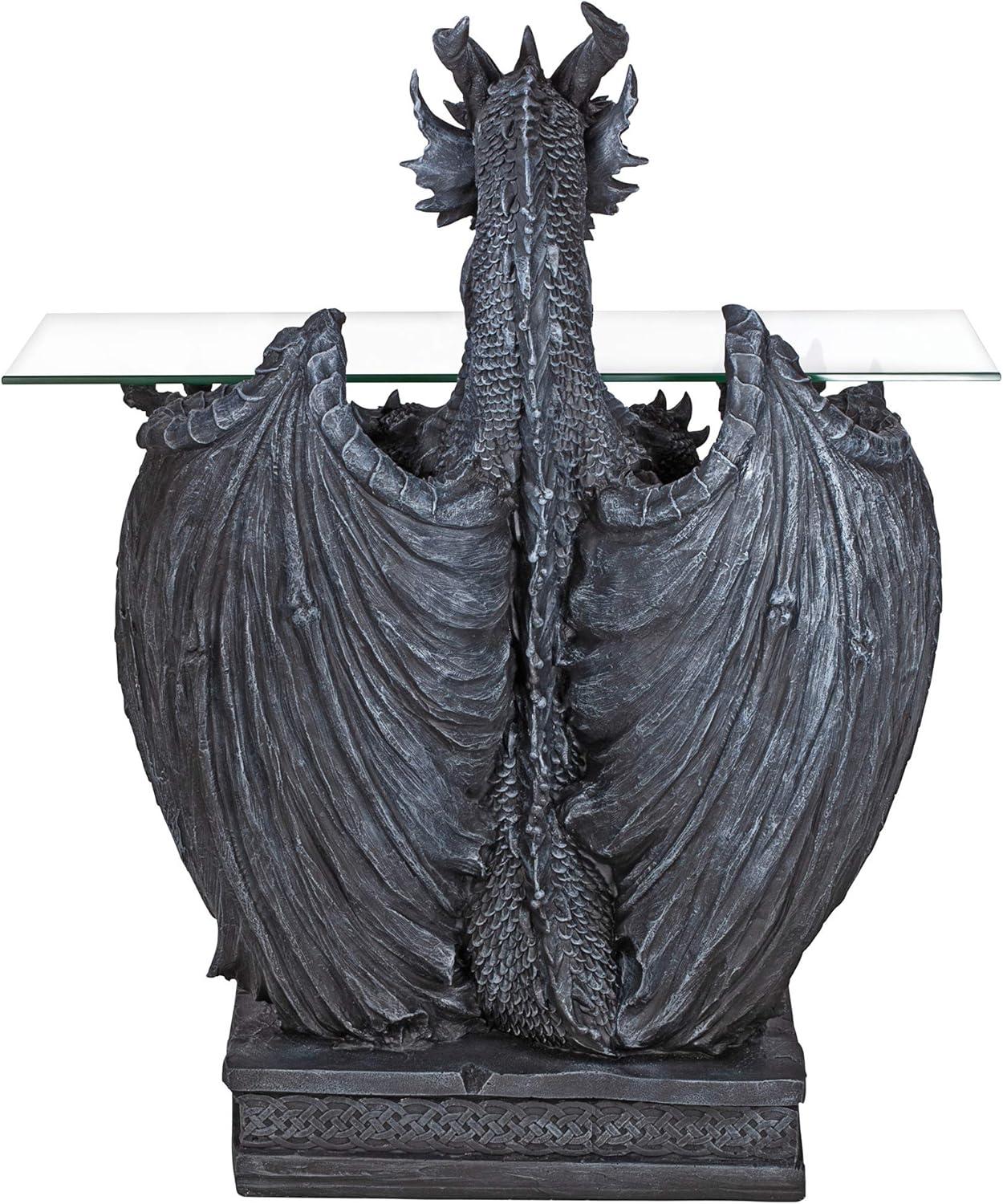 Subservient Dragon 27.5'' Console Table