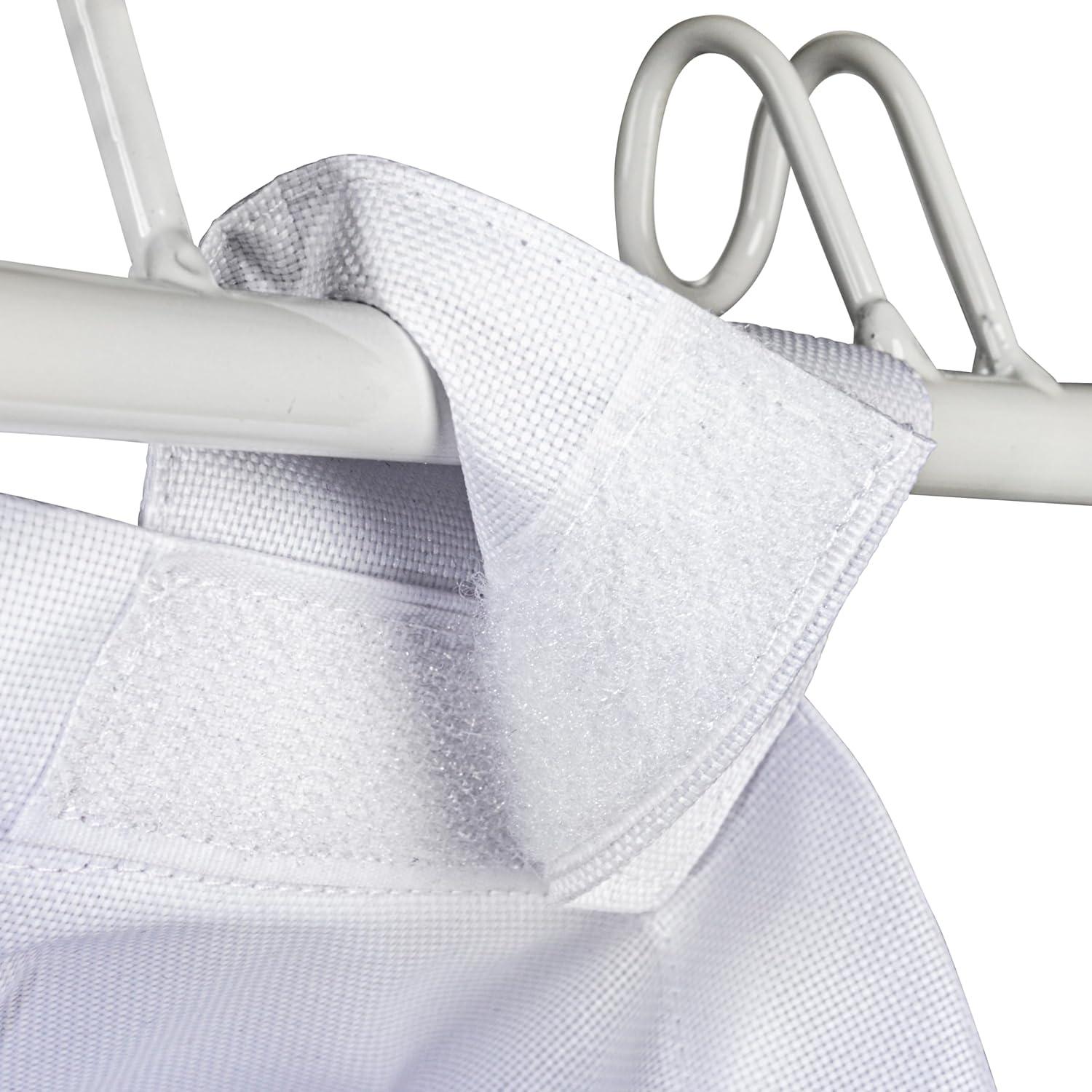 Household Essentials Rolling Laundry Hamper with Handles