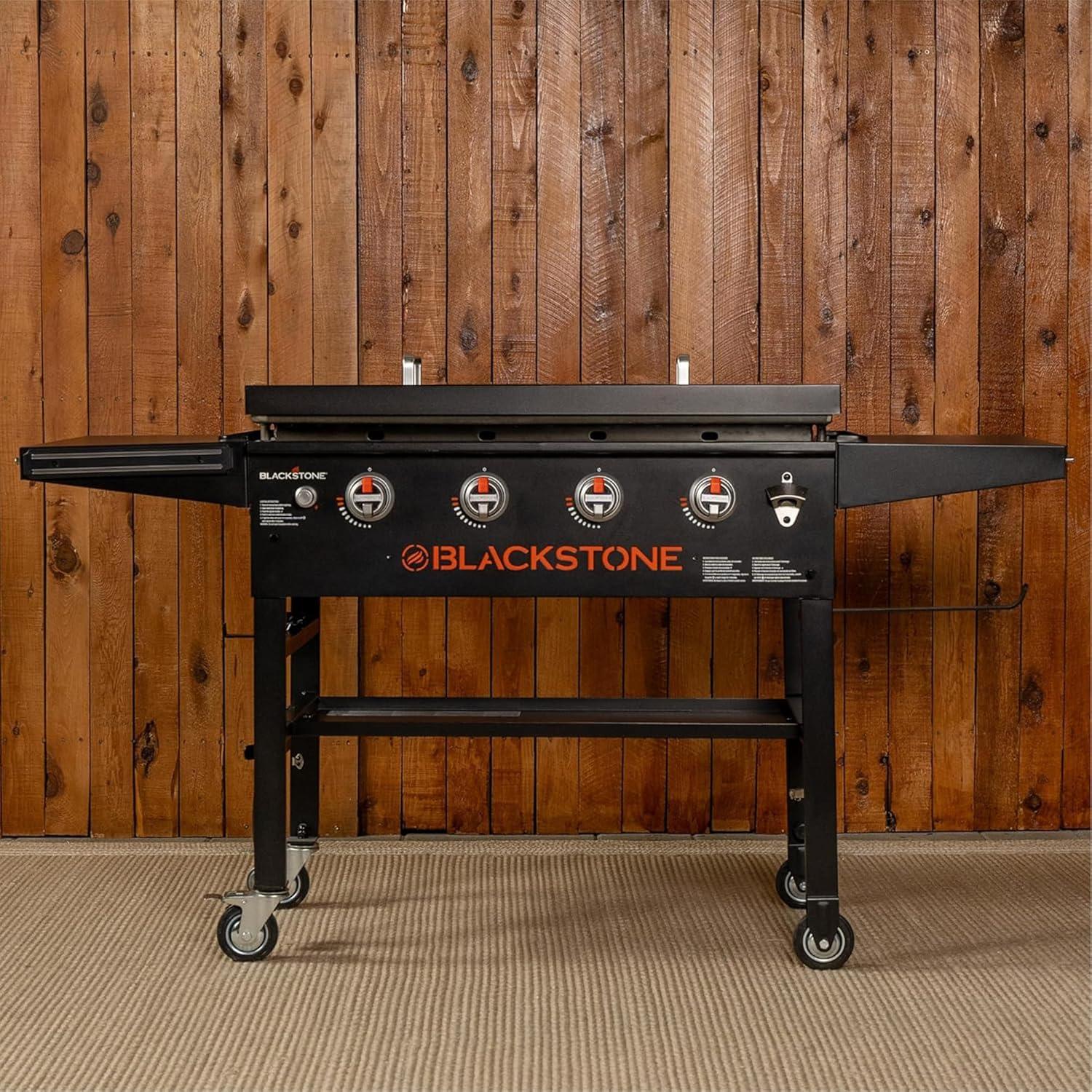 Blackstone Original 4-Burner 36" Propane Omnivore Griddle with Hard Cover