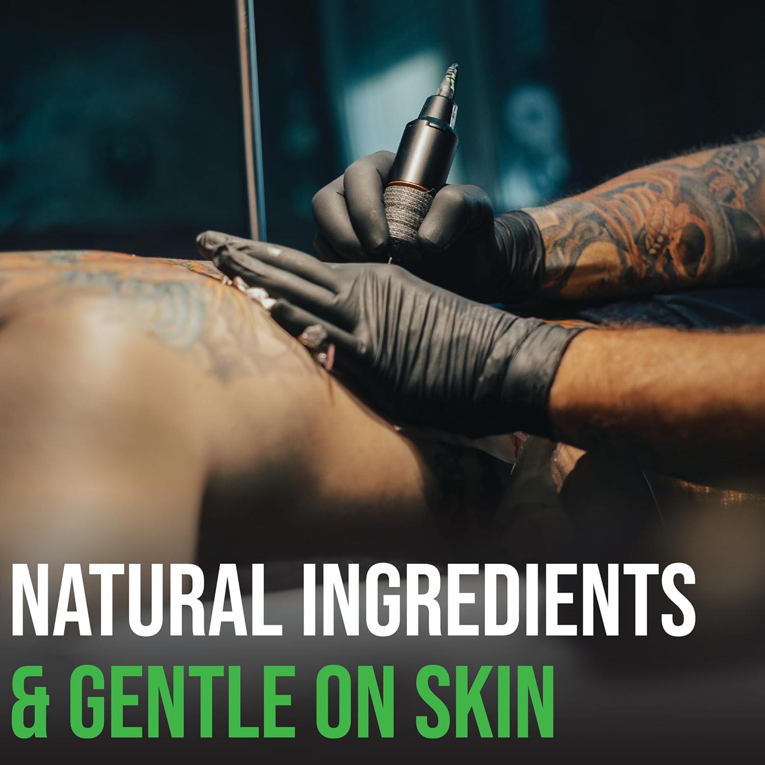 Essential Values Tincture Green Soap, Perfect for Tattoo Cleaning - Made in USA