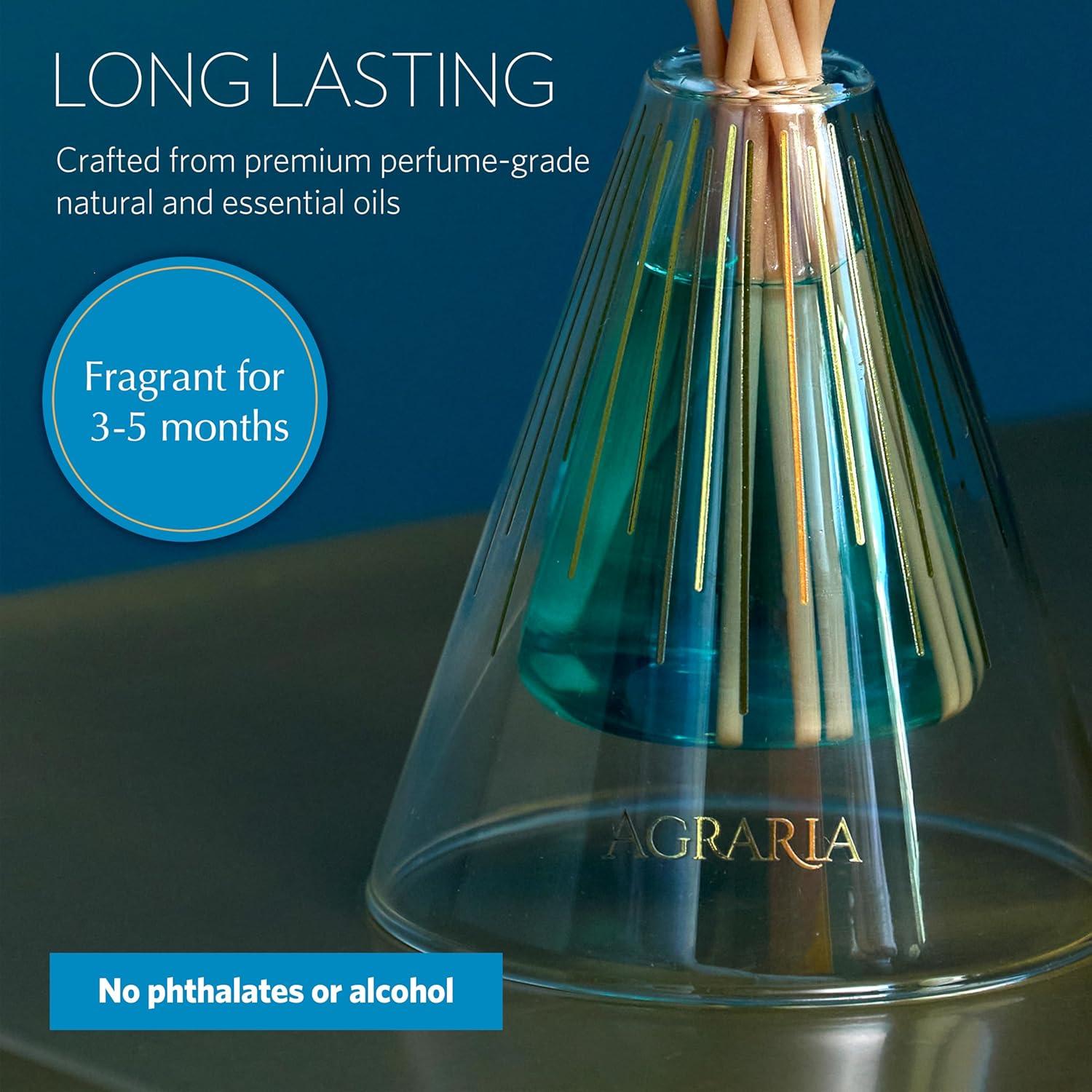 Mediterranean Jasmine Reed Diffuser with Gold Accents