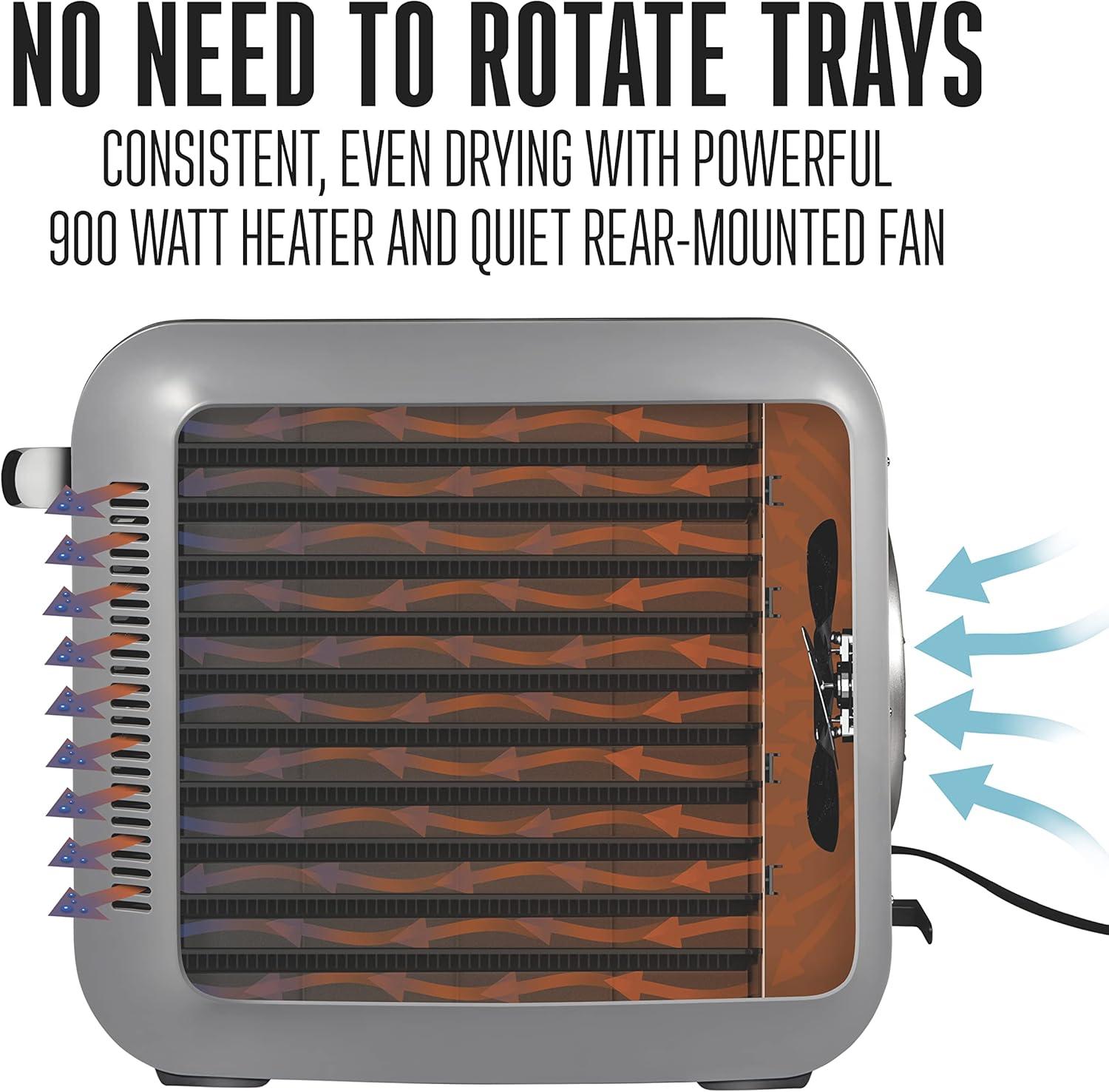 WESTON Marca DIGITAL DEHY 10 Bandeja 900W