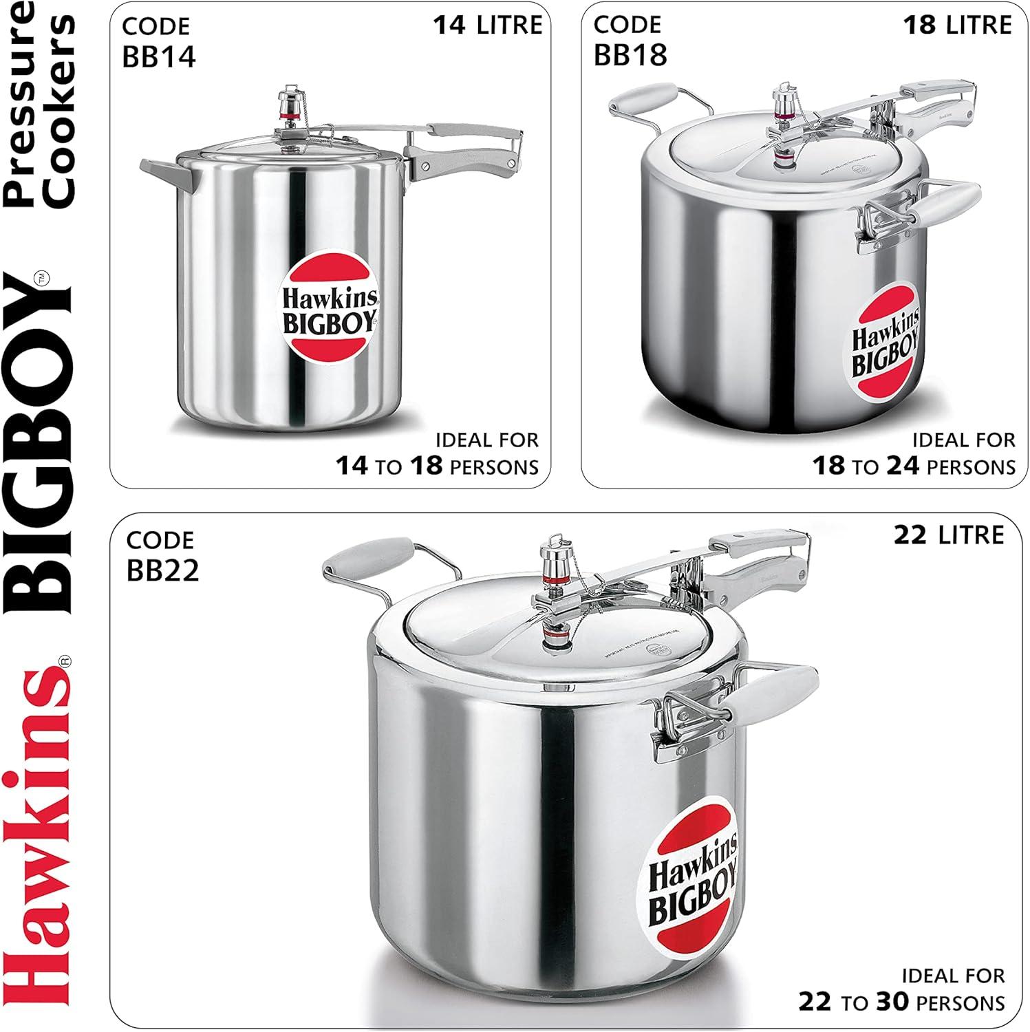 Hawkings Bigboy Aluminium Pressure Cooker