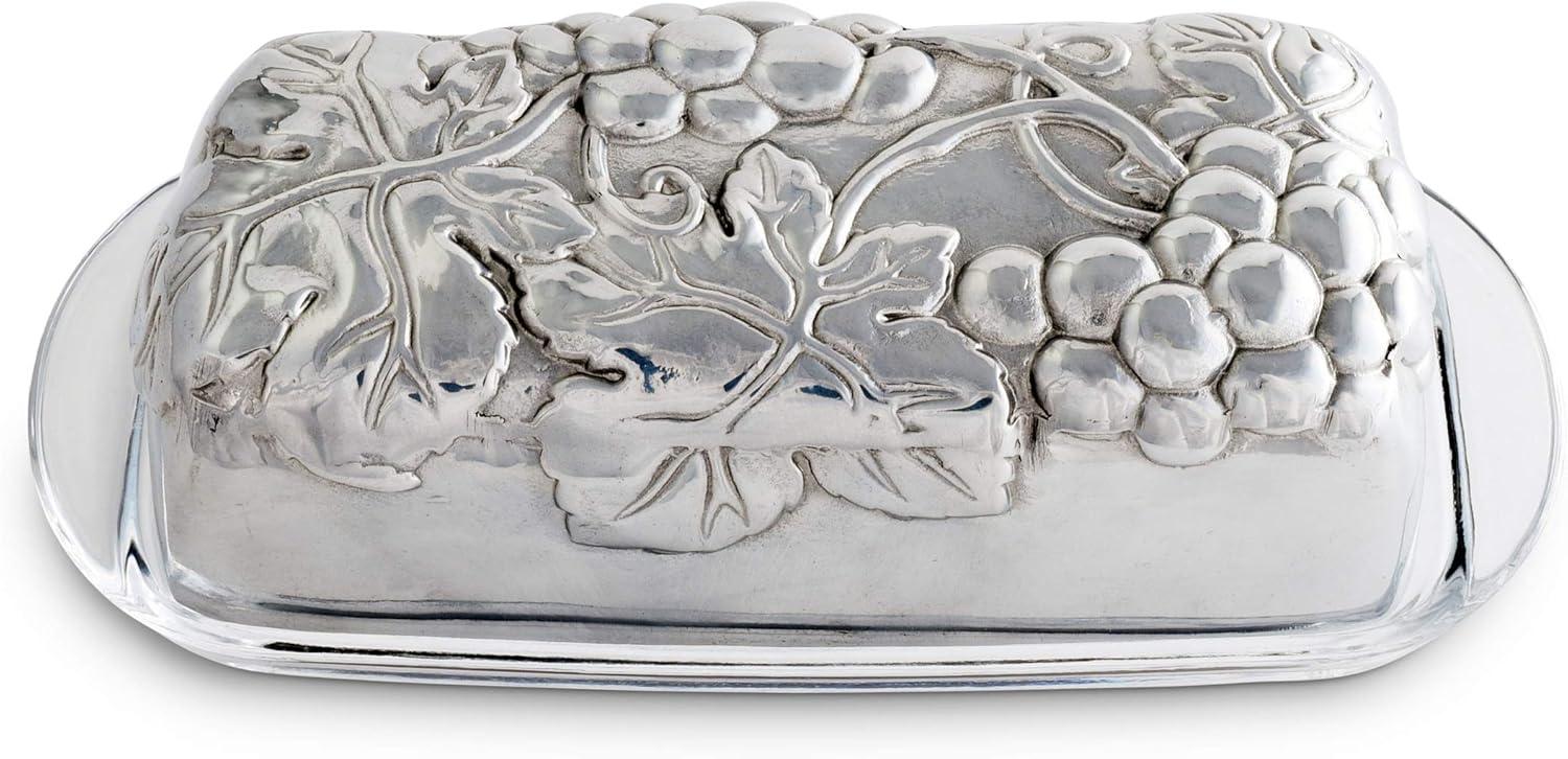 Arthur Court Designs Arthur Court Designs Grape Aluminum Butter Dish