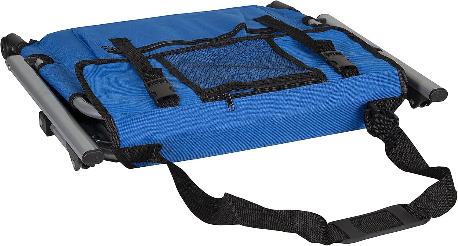 Stansport Tubular Frame Folding Stadium Seat with Arms