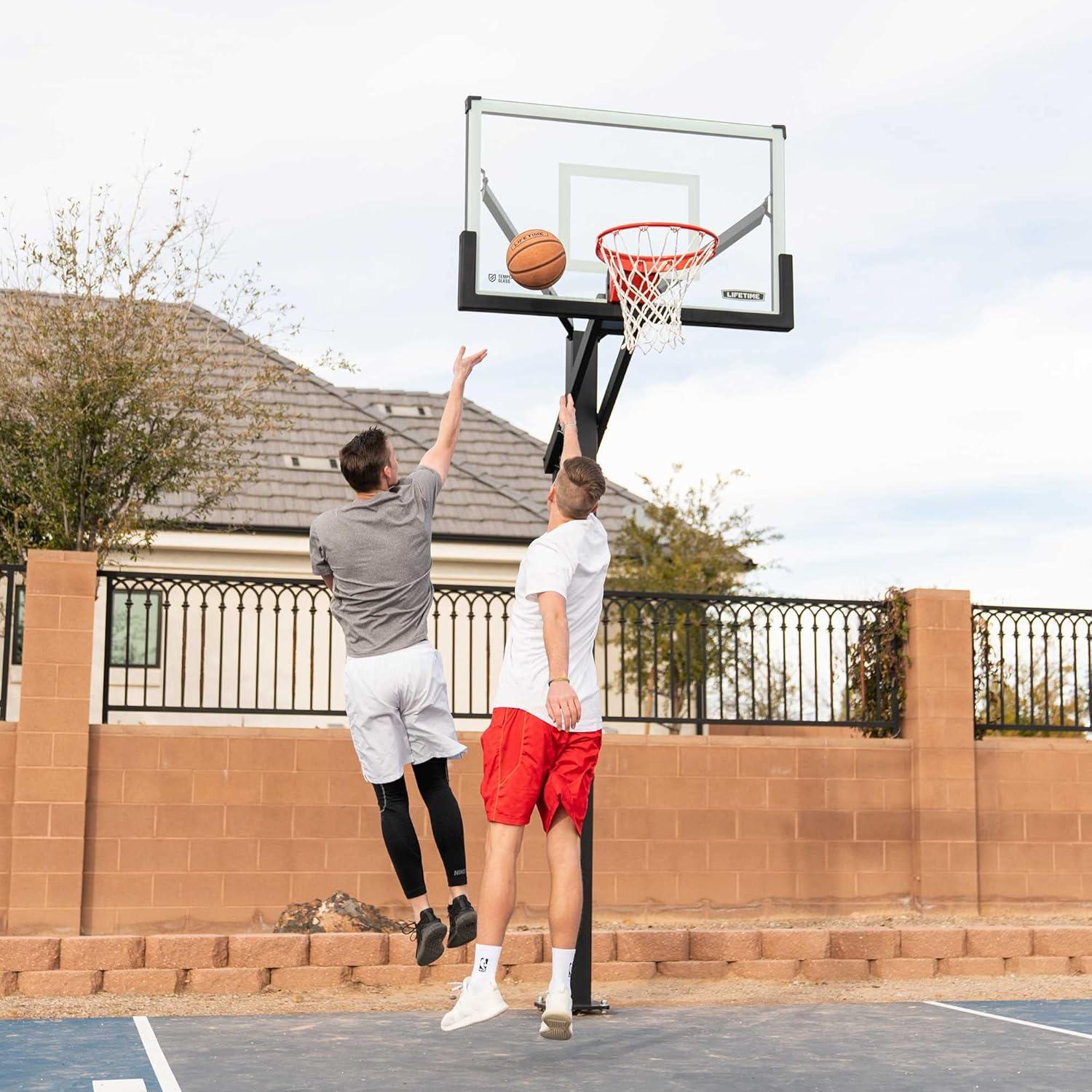 Lifetime 54" Mammoth Bolt Down Basketball Hoop