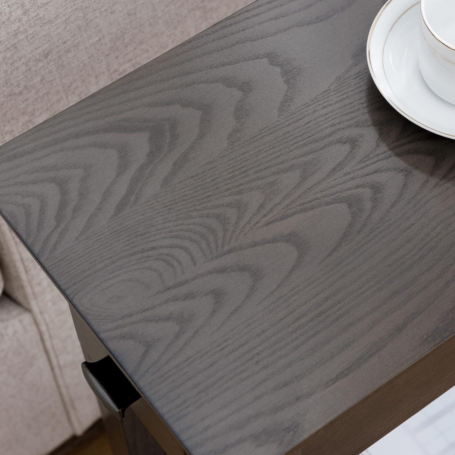 Leick Home Favorite Finds Recliner Table Smoke Gray