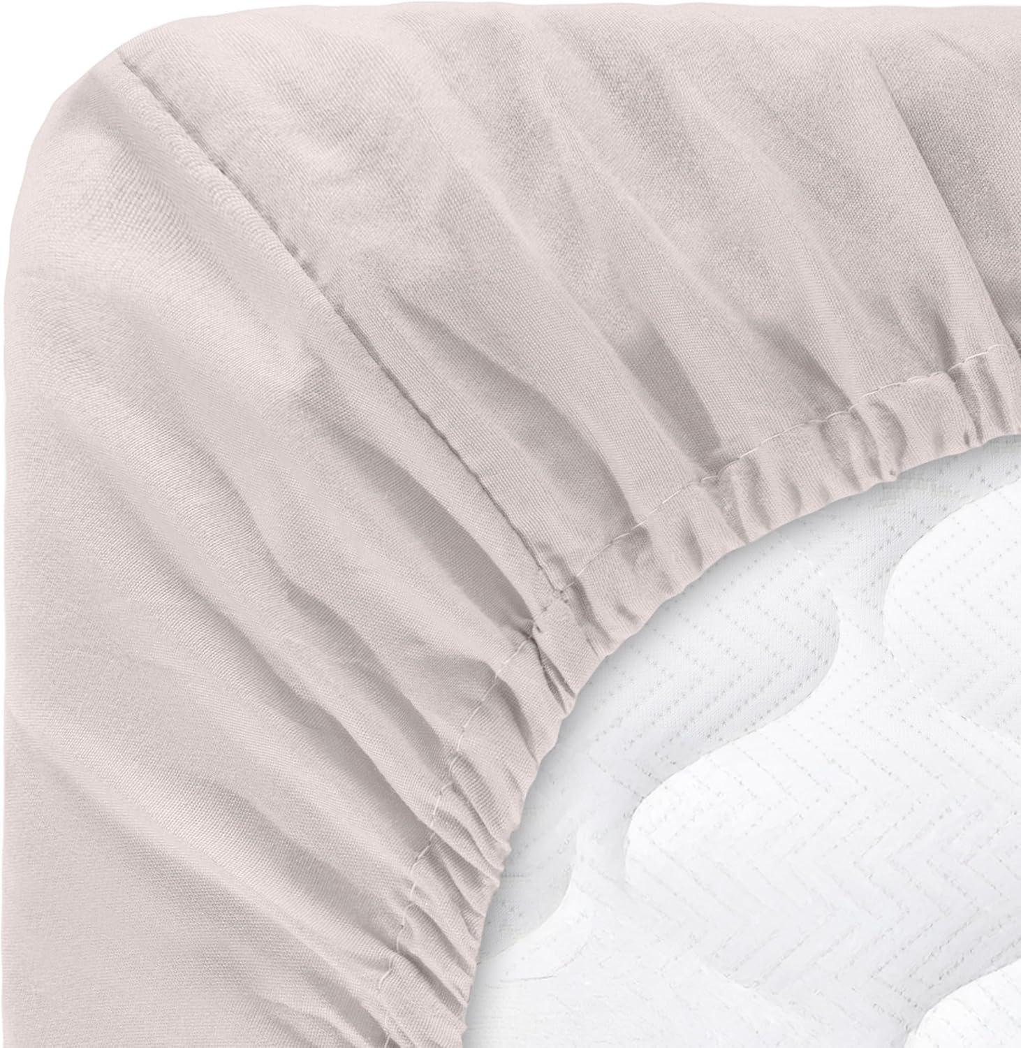 Lavish Home Series 1200 Brushed Microfiber Sheet Set - Wrinkle, Stain & Fade Resistant Bed Linens & Pillowcases