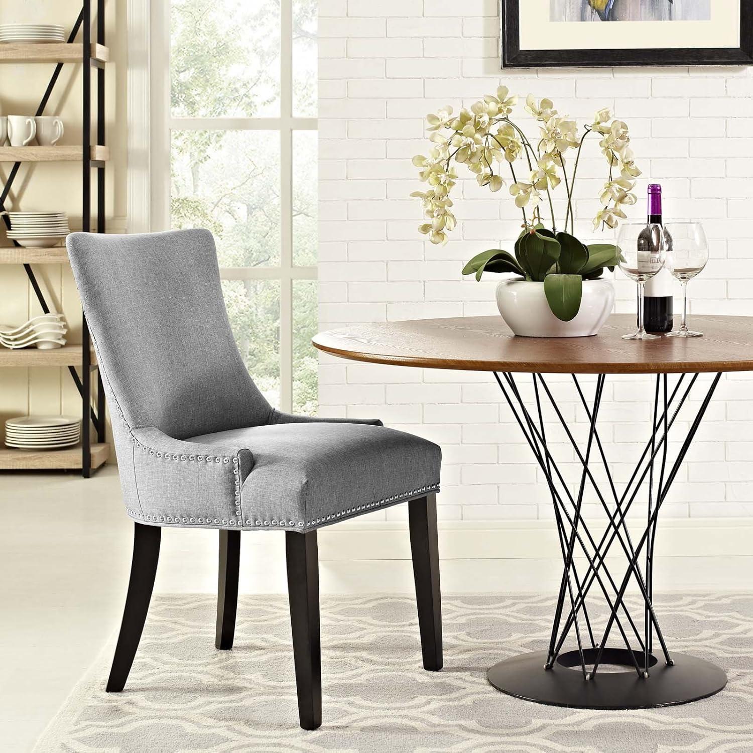 Modway Porch & Den Helen Fabric Upholstered Dining Chair (Single Chair)