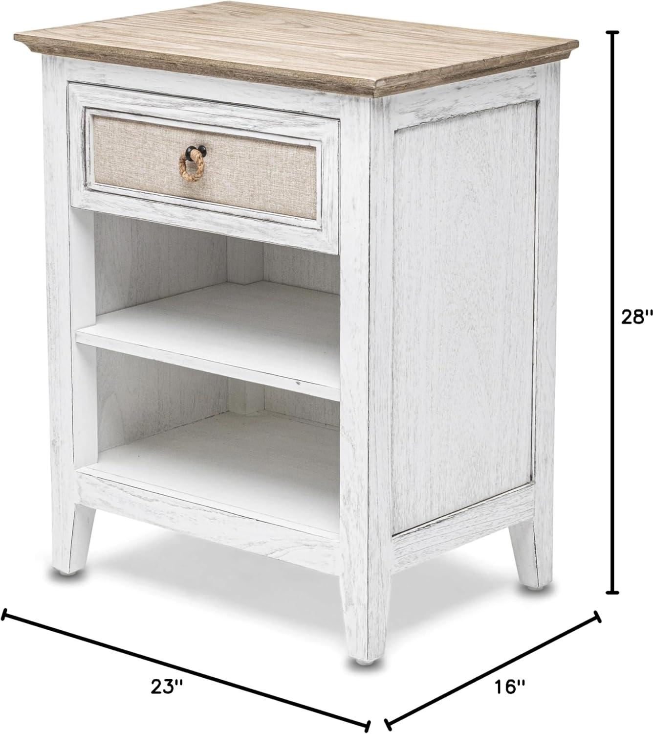 Sea Winds Captiva Island 1-Drawer Nightstand