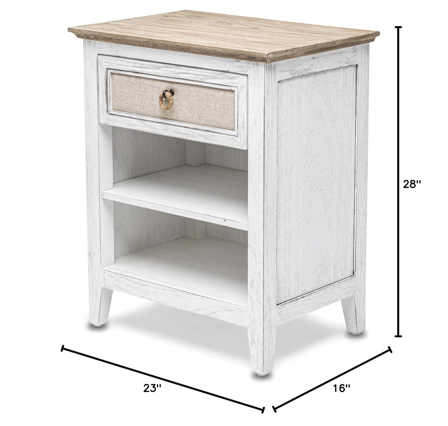 Sea Winds Captiva Island 1-Drawer Nightstand