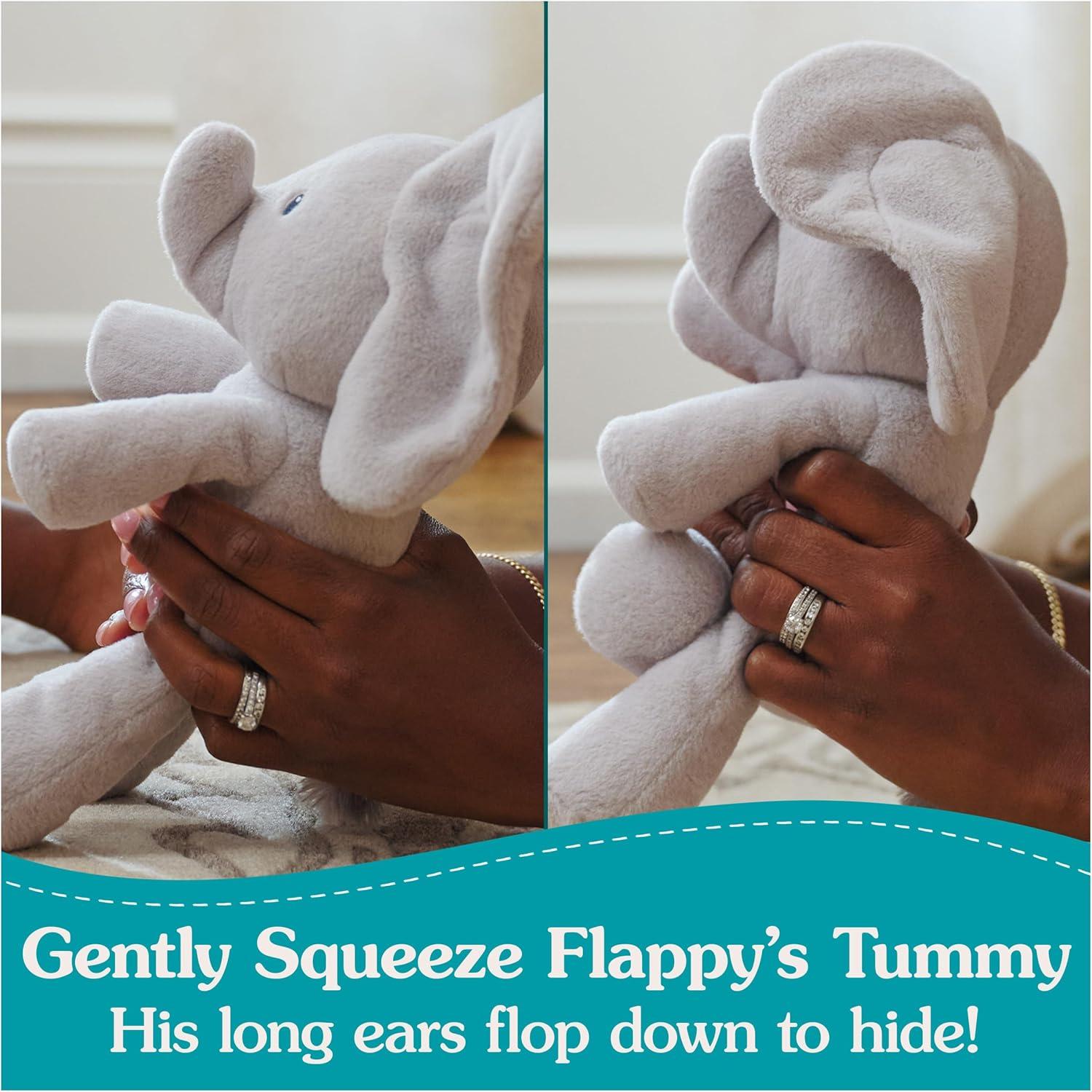GUND Baby Flappy the Elephant Musical Plush