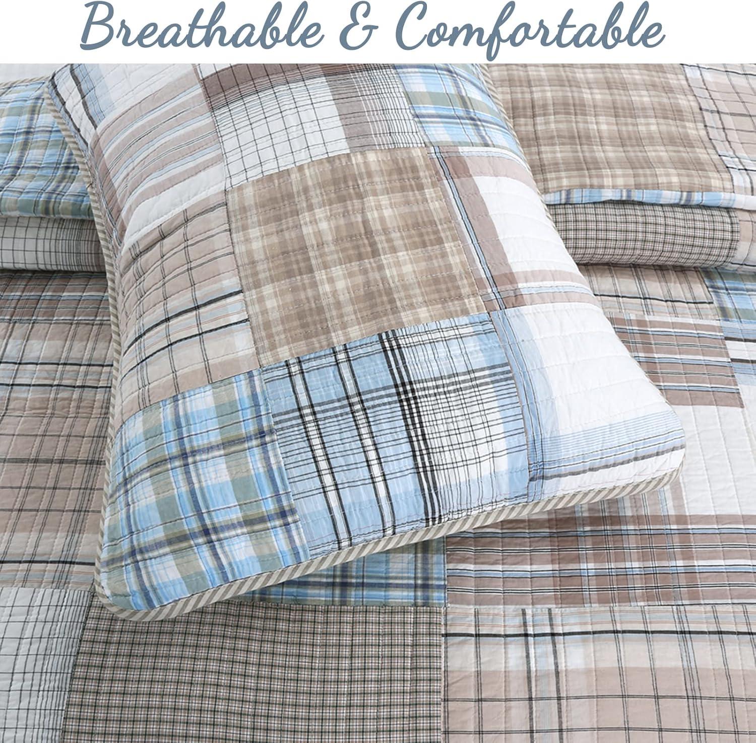 Cotton Patchwork Quilt Set