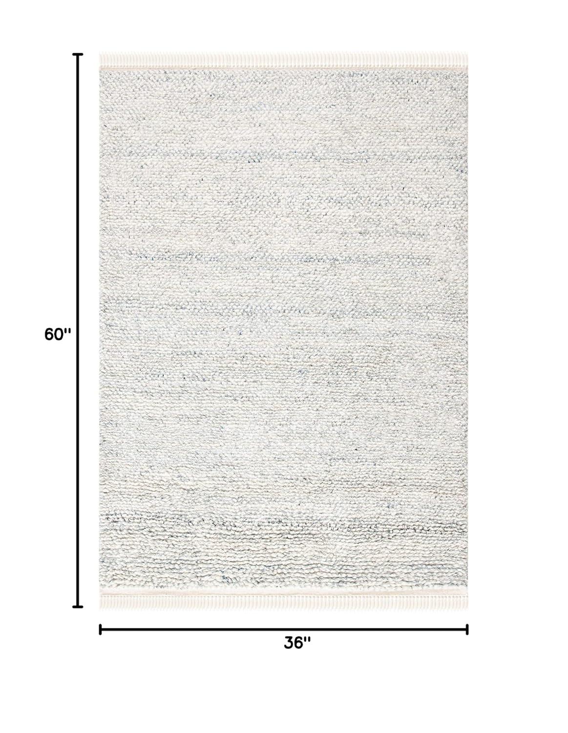 Casablanca CSB521 Hand Knotted Indoor Accent Rug - Grey - 3'x5' - Safavieh