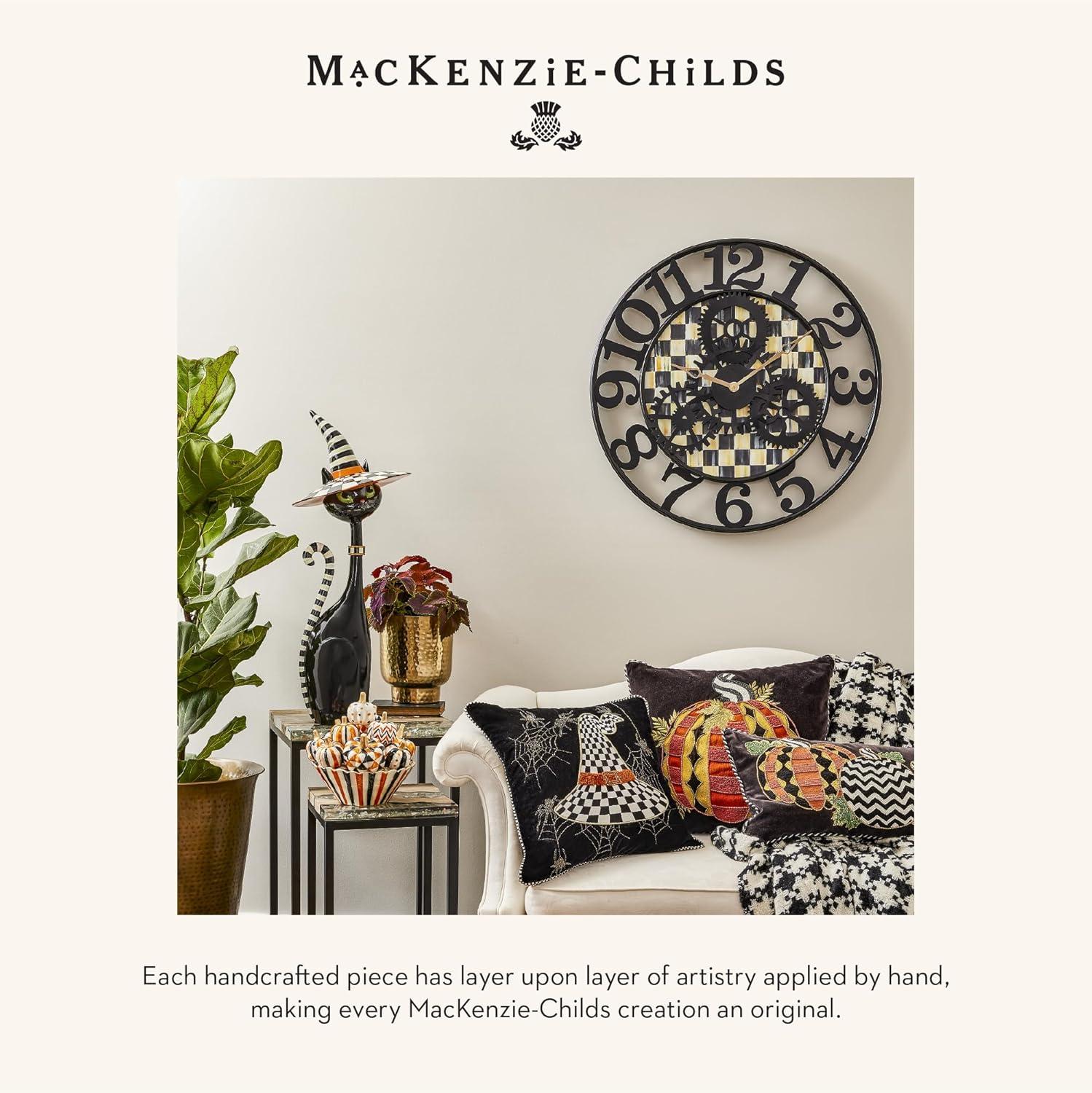 Courtly Check® Small Farmhouse Wall Clock