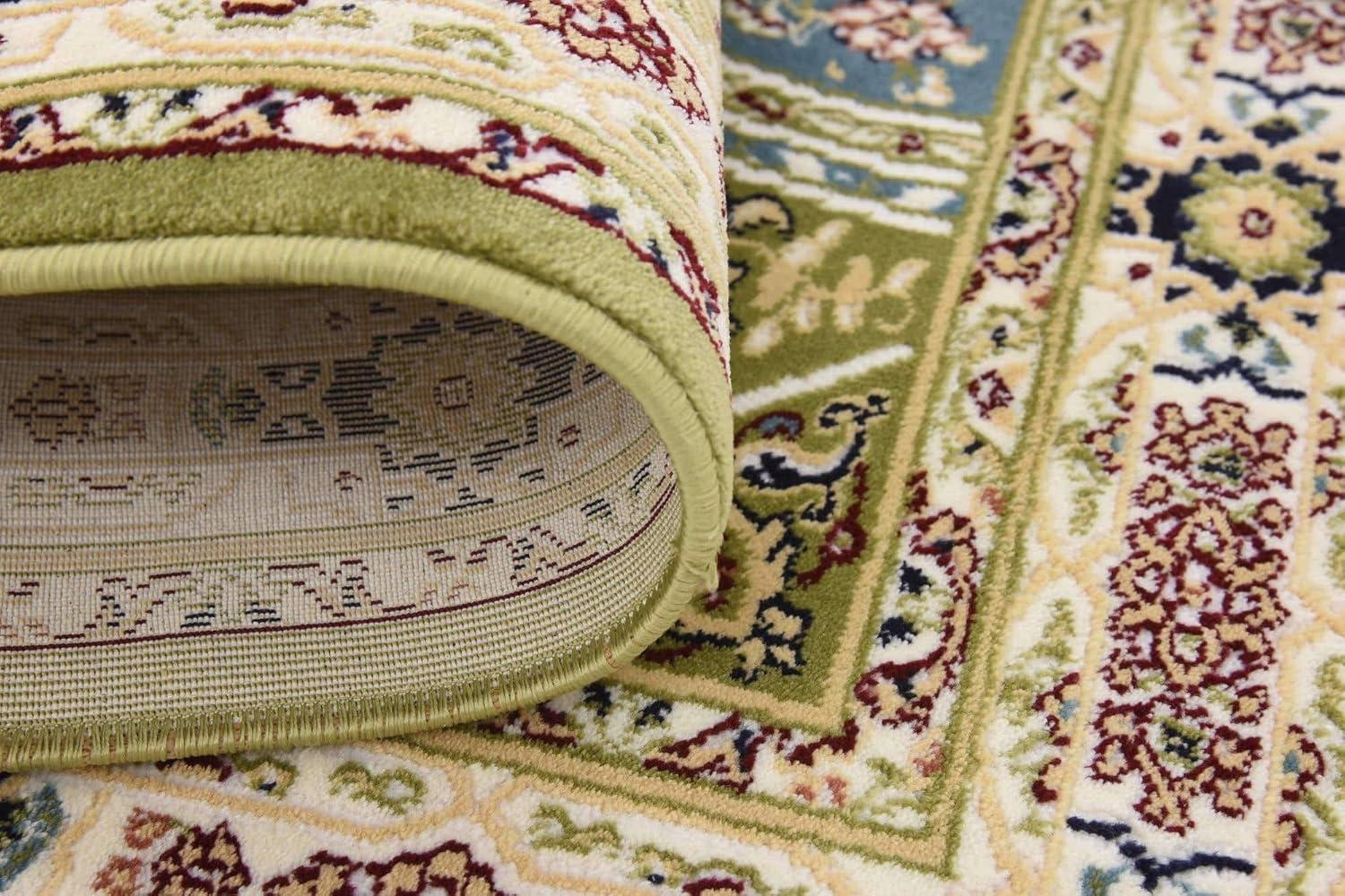 Unique Loom Narenj Collection Area Rug - Adams (3' 1" x 5' 1" Rectangle Green/Beige)